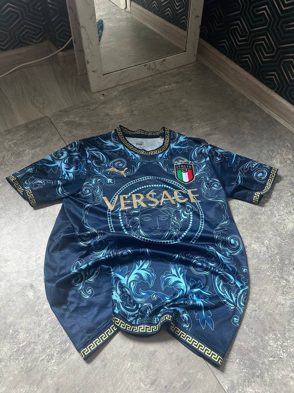 Puma × Versace Italy x Versace Jersey | Grailed