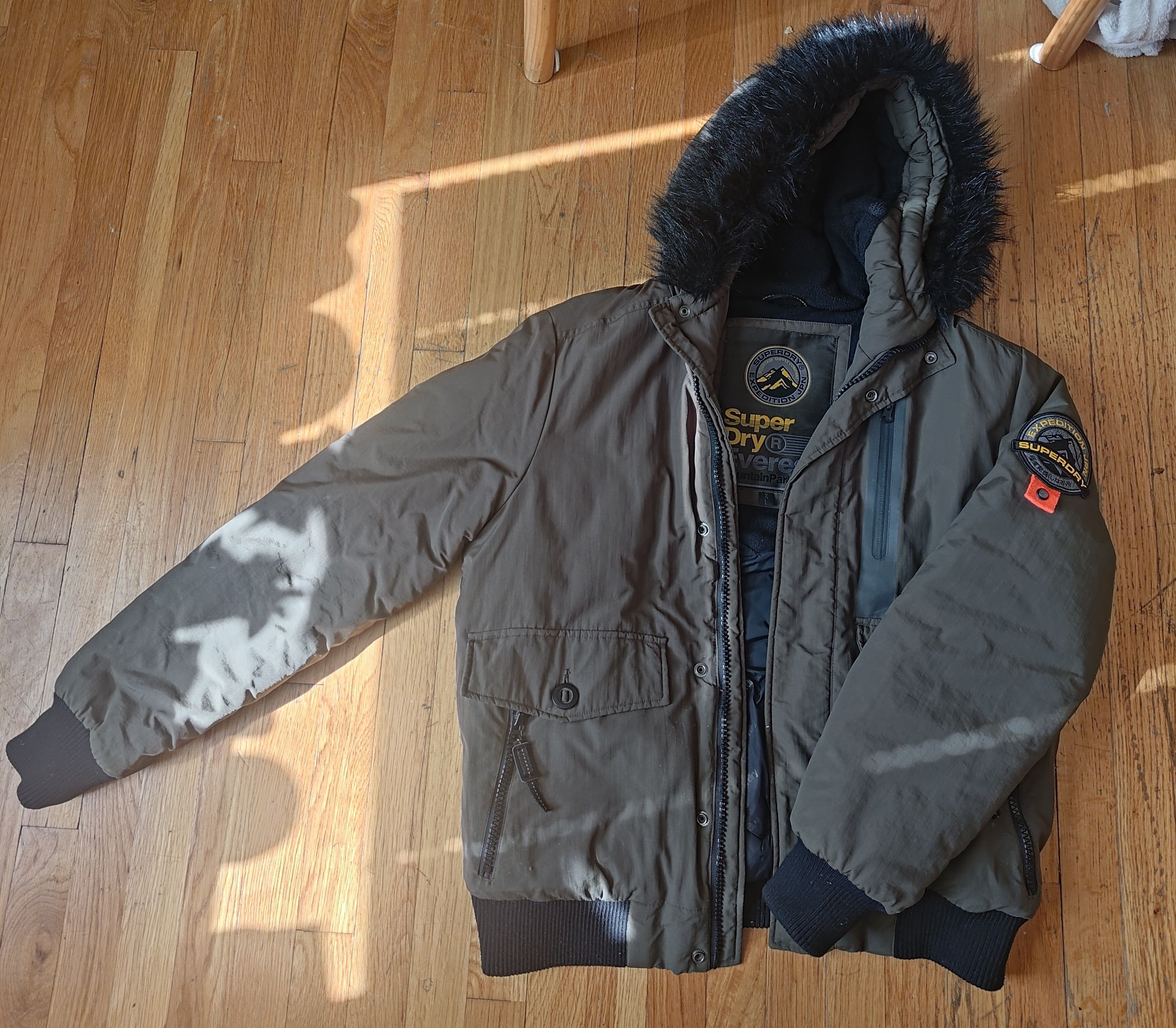Superdry Superdry winter fur parka Size US XL / EU 56 / 4 - 1 Thumbnail