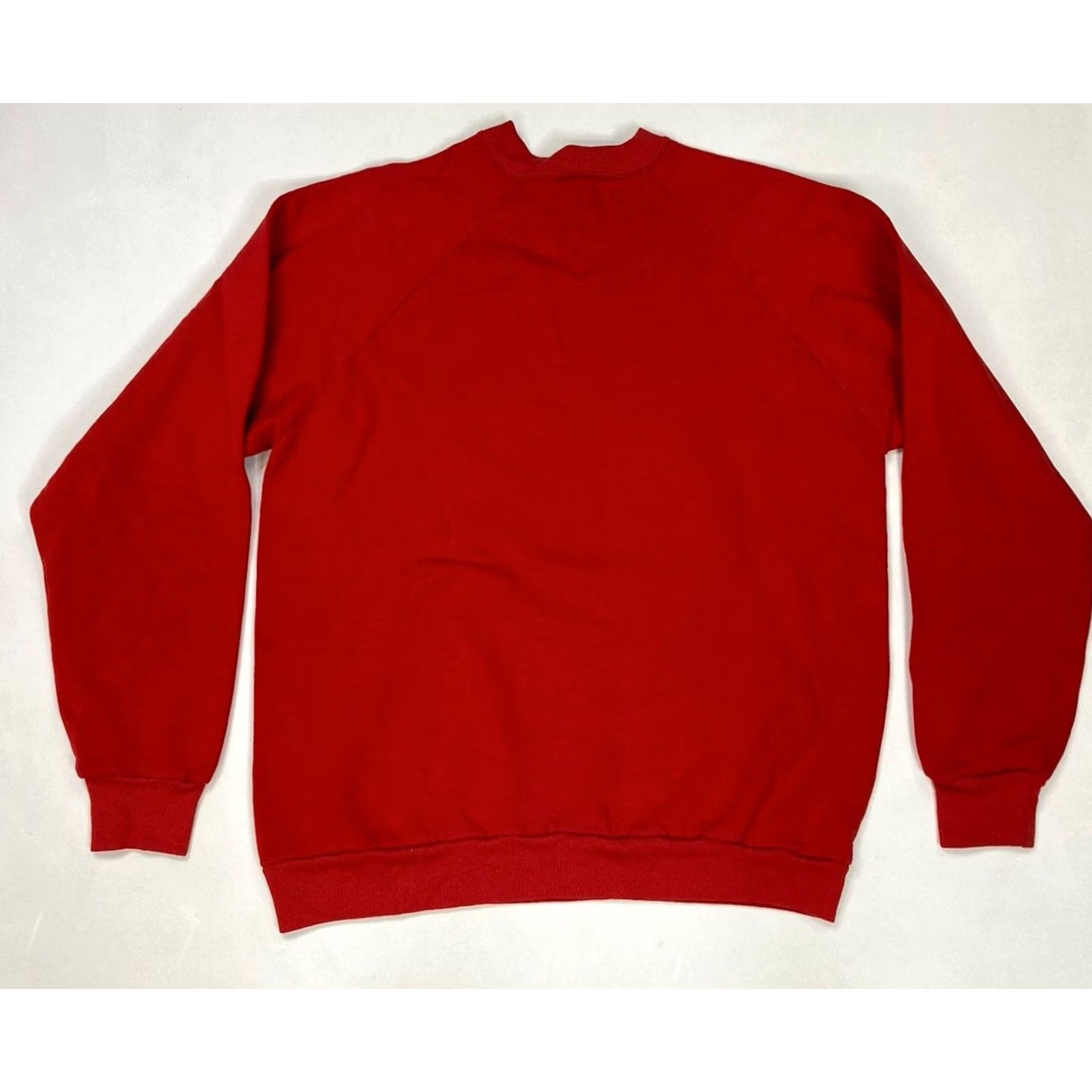 Jerzees VINTAGE Jerzees Sweatshirt Red 90s USA Graphic Print Crewneck Men Small Jerseys City USA Shirt Size US S / EU 44-46 / 1 - 3 Thumbnail