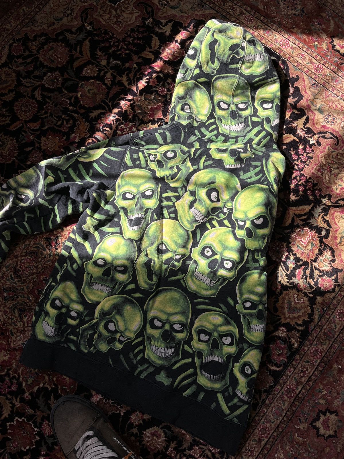 Supreme Supreme skull pile hooded sweatershirt ss18 M Size US M / EU 48-50 / 2 - 5 Thumbnail