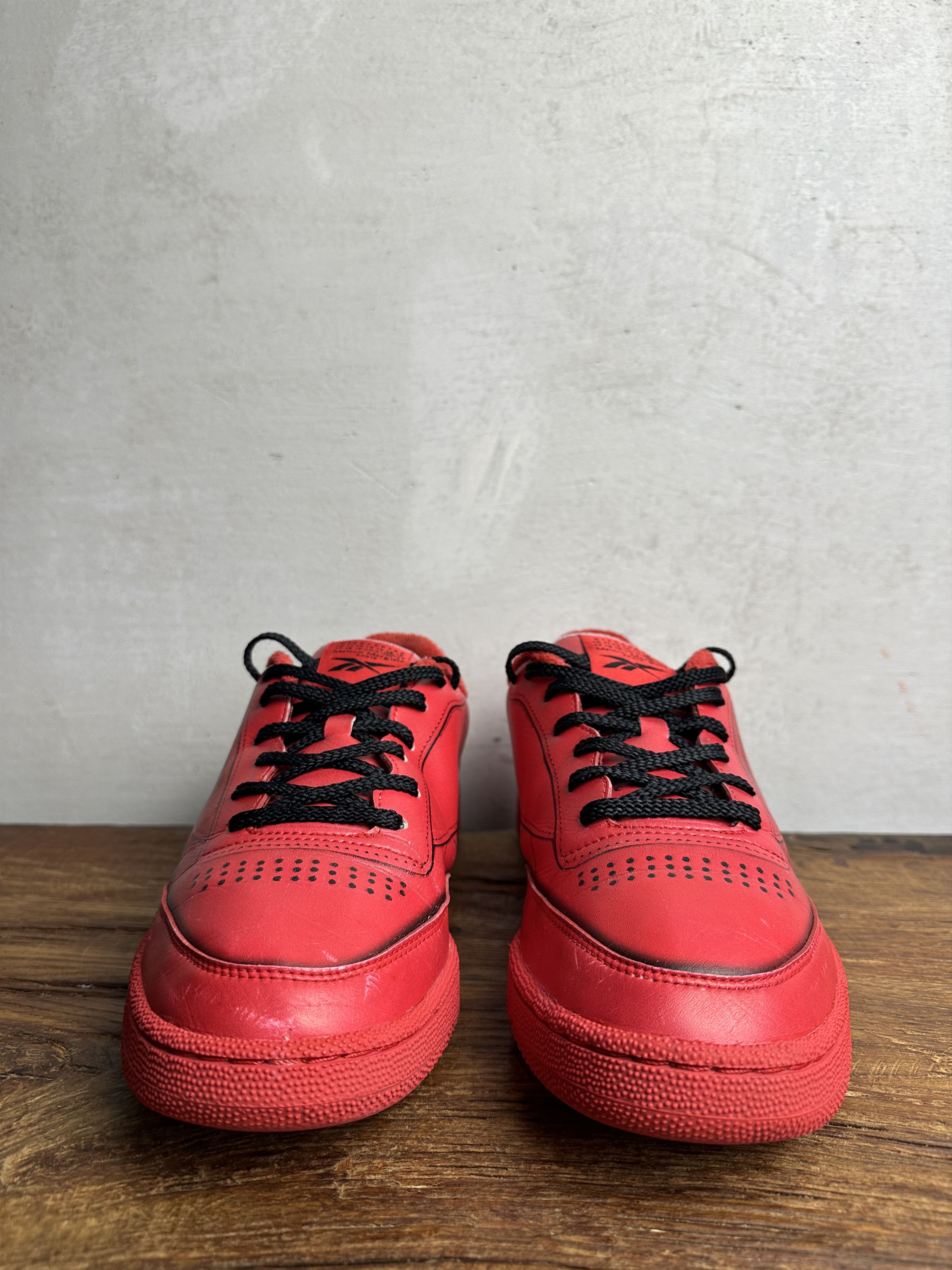 Maison Margiela × Reebok Reebok Maison Margiela x Club C Vector Red Size US 10 / EU 43 - 5 Thumbnail