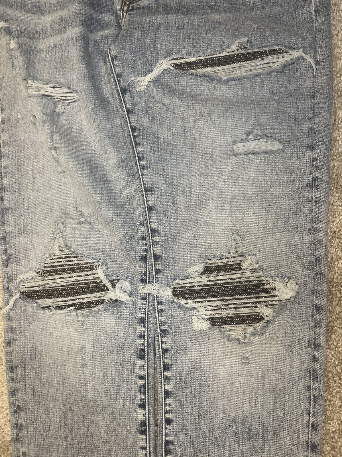 Amiri Amiri Mx1 Iridescent Jeans Size US 34 / EU 50 - 3 Thumbnail