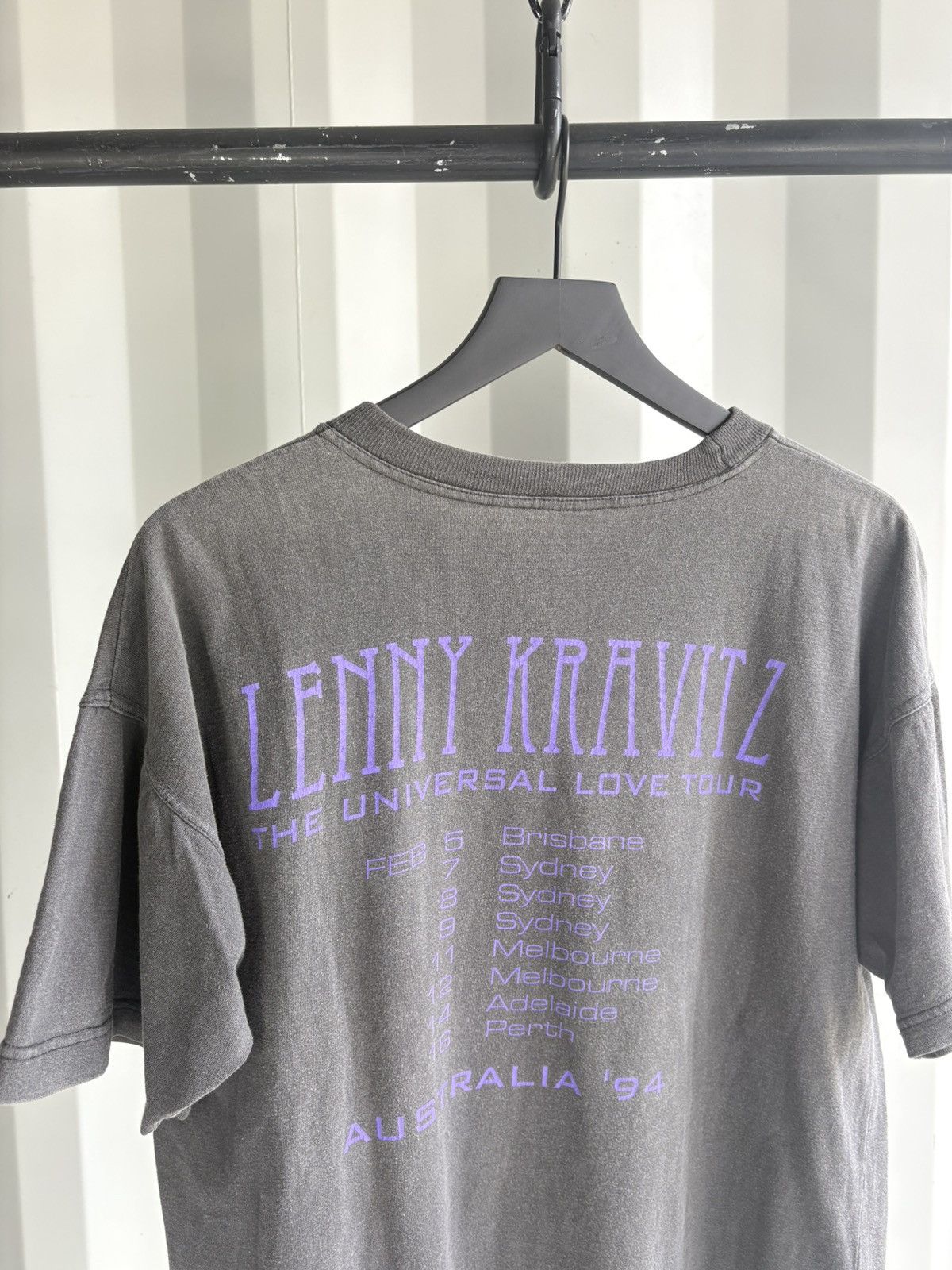 Band Tees Vintage Lenny Kravitz Shirt Faded Distressed GRUNGE Band Size US L / EU 52-54 / 3 - 4 Thumbnail