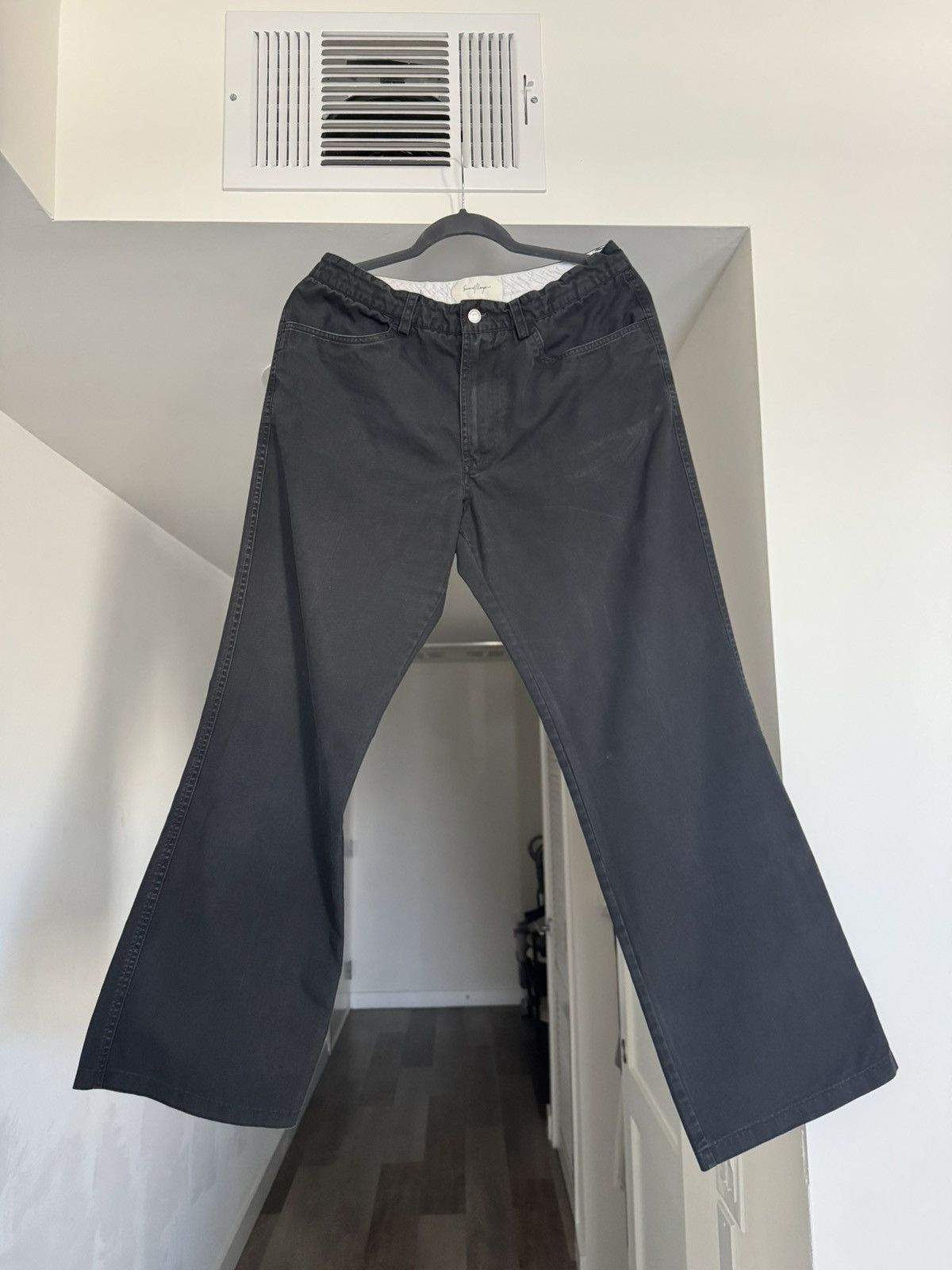 Second/Layer Black ‘El Valluco’ Trousers Size US 32 / EU 48 - 1 Thumbnail