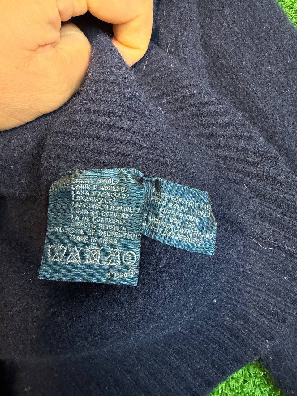 Polo Ralph Lauren Vintage y2k Polo Ralph Lauren Wool Embroidered Logo Zip Size US S / EU 44-46 / 1 - 5 Thumbnail