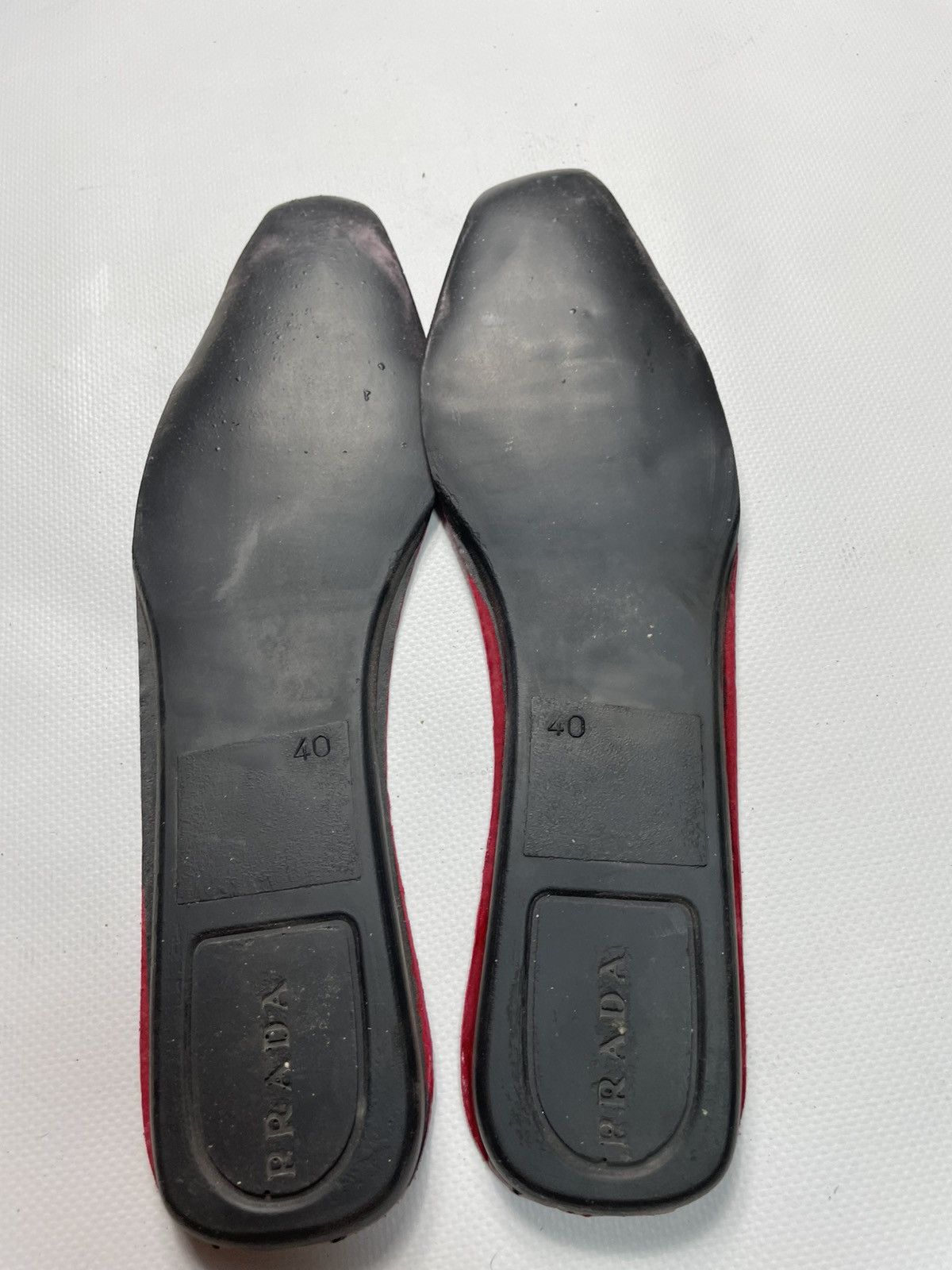Prada Prada Vtg Y2K Archive Ballerina Flat Leather EU 40 Size US 10 / IT 40 - 15 Thumbnail