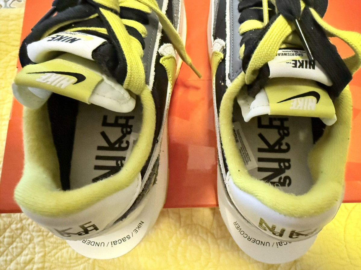 Nike × Sacai × Undercover Nike Sacai Undercover June Takahashi LD Waffle Citron Yellow Size US 5.5 / IT 35.5 - 15 Thumbnail