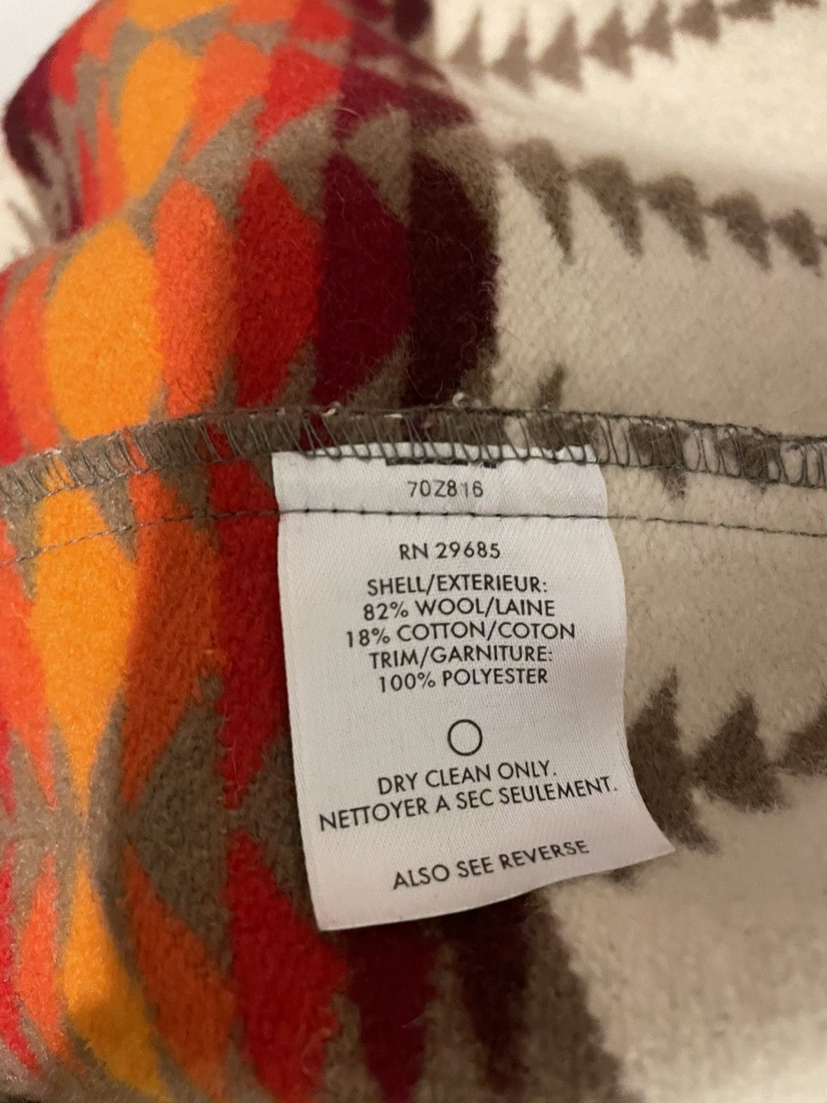 Pendleton 100th Anniversary ‘Badlands’ Pattern Trucker Size US L / EU 52-54 / 3 - 6 Thumbnail
