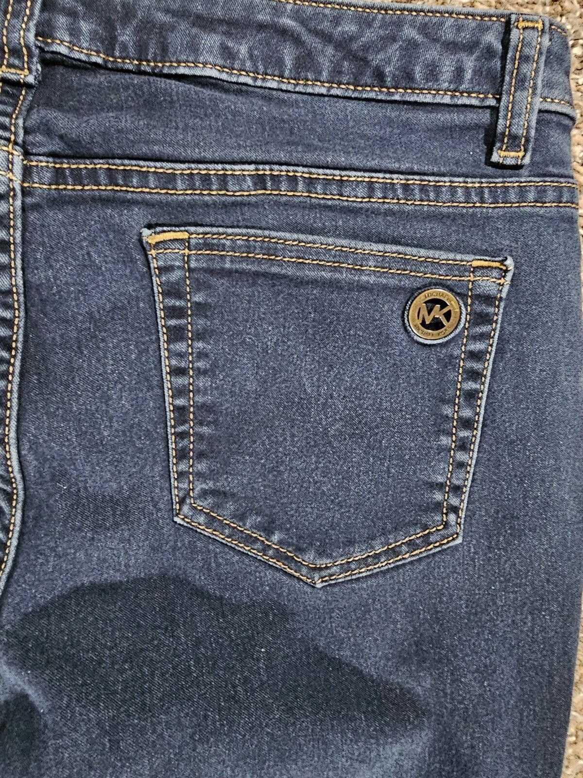 Michael Kors Michael Kors Womens Izzy Cropped Skinny Fit Jeans Size 8 Size 30" / US 8 / IT 44 - 10 Thumbnail