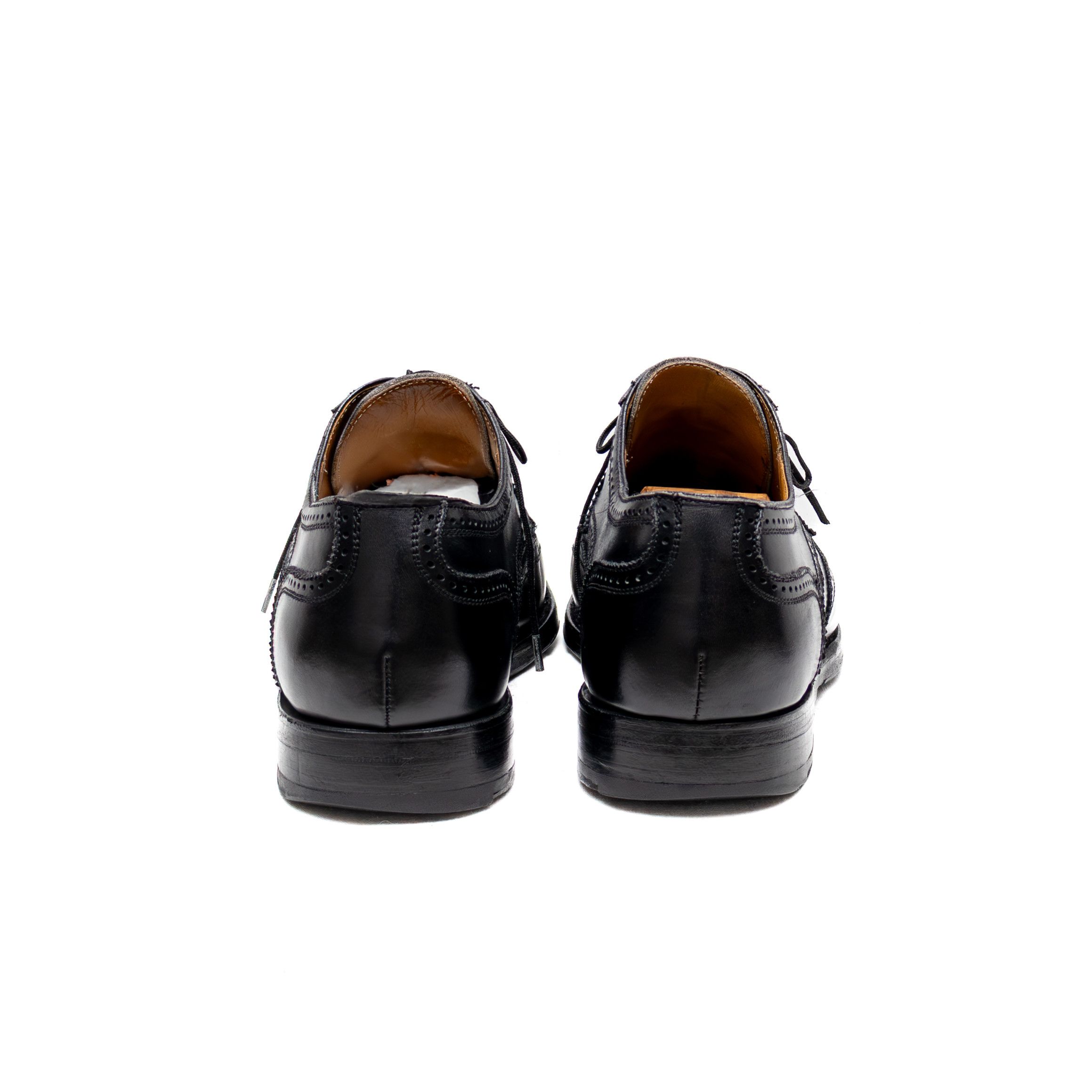 Berwick 1707 Men’s Berwick 1707 Black Leather Brogue Oxford Shoes sz 11 Size US 11 / EU 44 - 5 Thumbnail