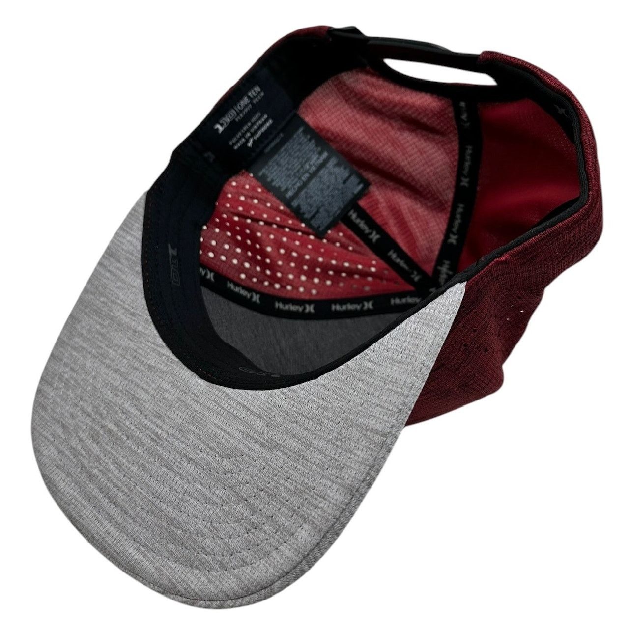 Hurley Hurley Men's H2O-DRI Dock 110 Snapback Hat in Red Size ONE SIZE - 4 Thumbnail