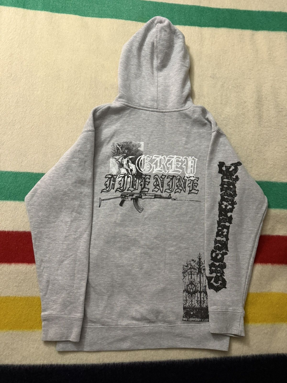 G59 Records 2019 Suicide Boys Grey Five Nine 659 Records Hoodie Medium Size US M / EU 48-50 / 2 - 6 Thumbnail