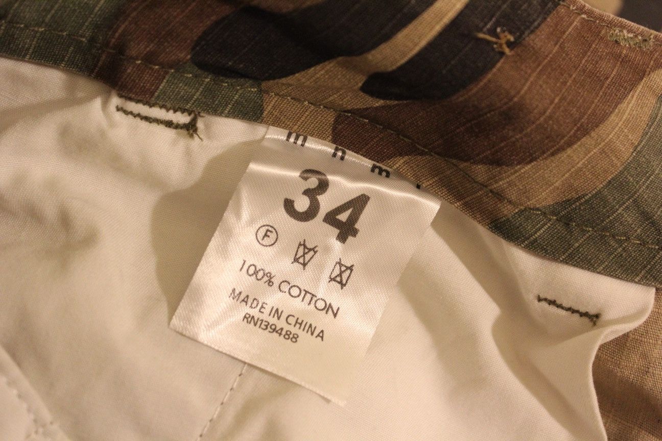 MNML MNML Men’s Vintage Camo Cargo Pants - Size 34 Size US 34 / EU 50 - 5 Thumbnail