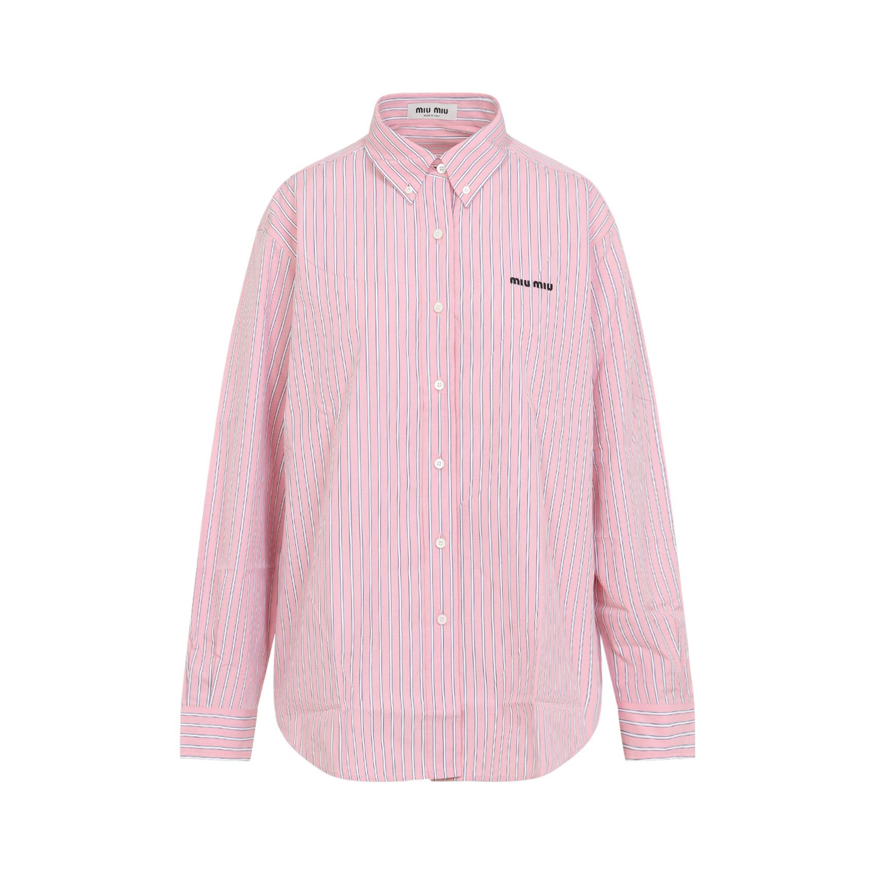 Miu Miu Miu Miu Cotton Shirt Size M / US 6-8 / IT 42-44 - 1 Thumbnail