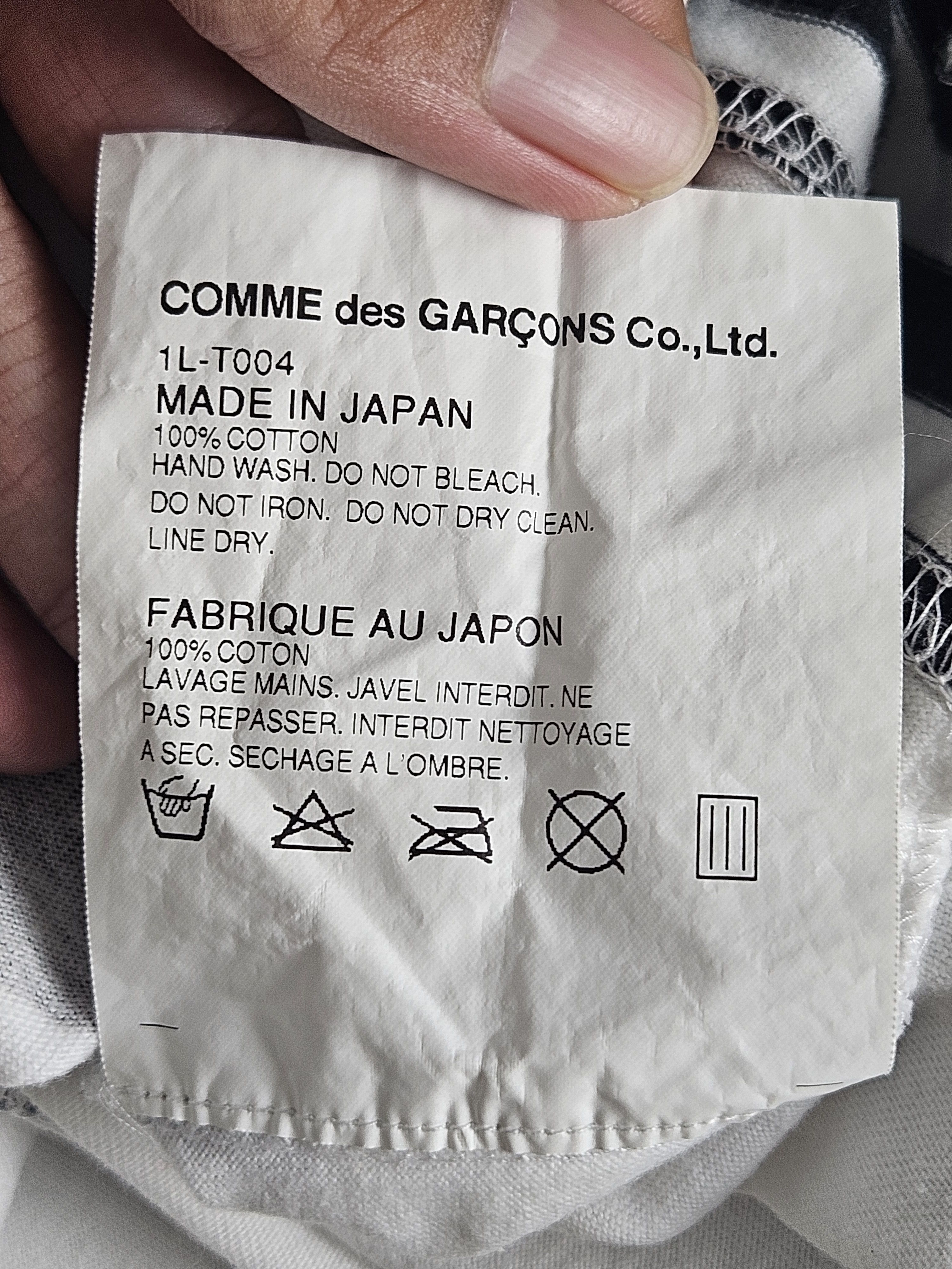 Comme des Garcons Comme des Garcons CDG black AD2013 shirt Size US L / EU 52-54 / 3 - 6 Thumbnail