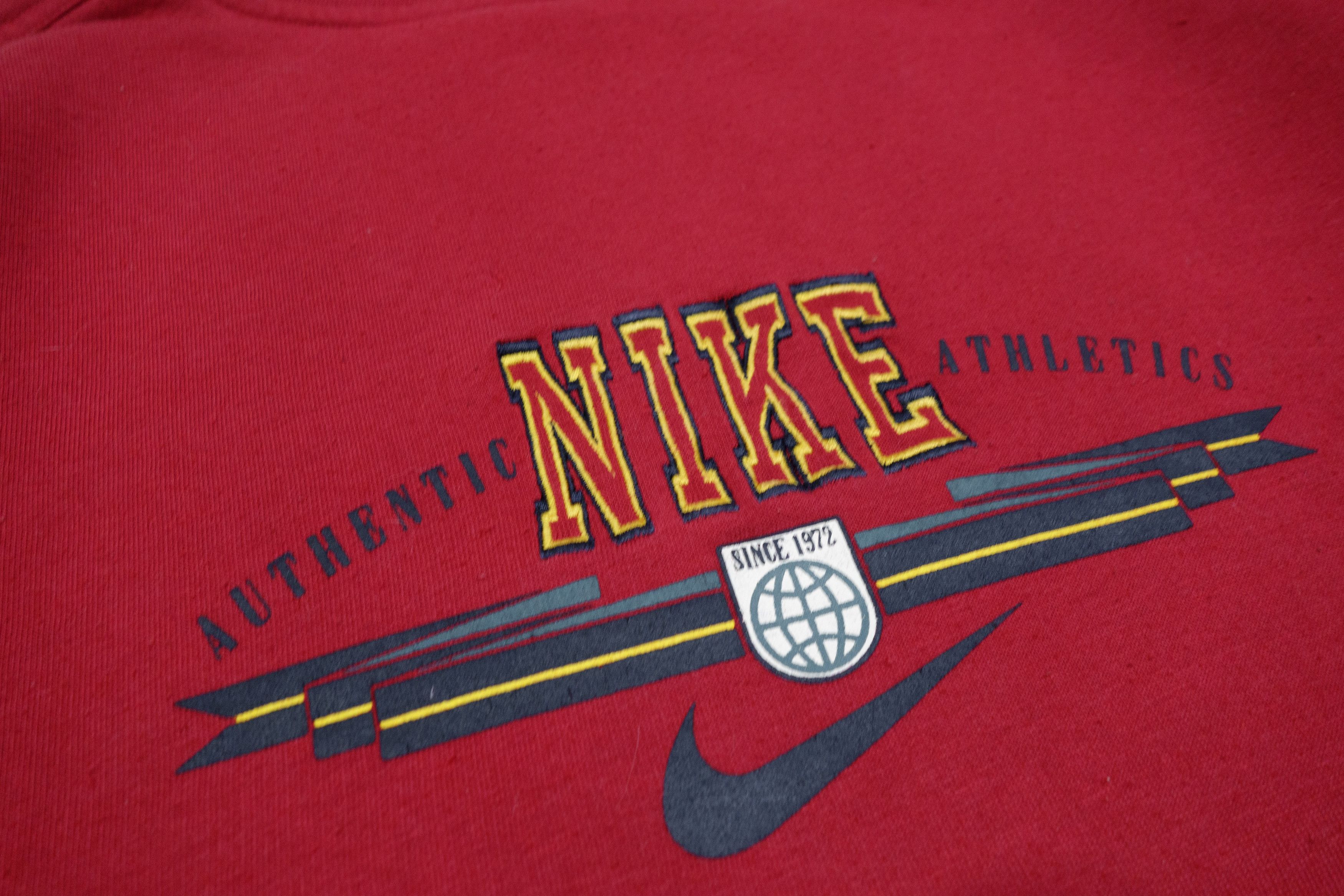 Nike 90s Swoosh Logo Baggy Cotton Athletics Full Tracksuit Set Size US XL / EU 56 / 4 - 11 Thumbnail