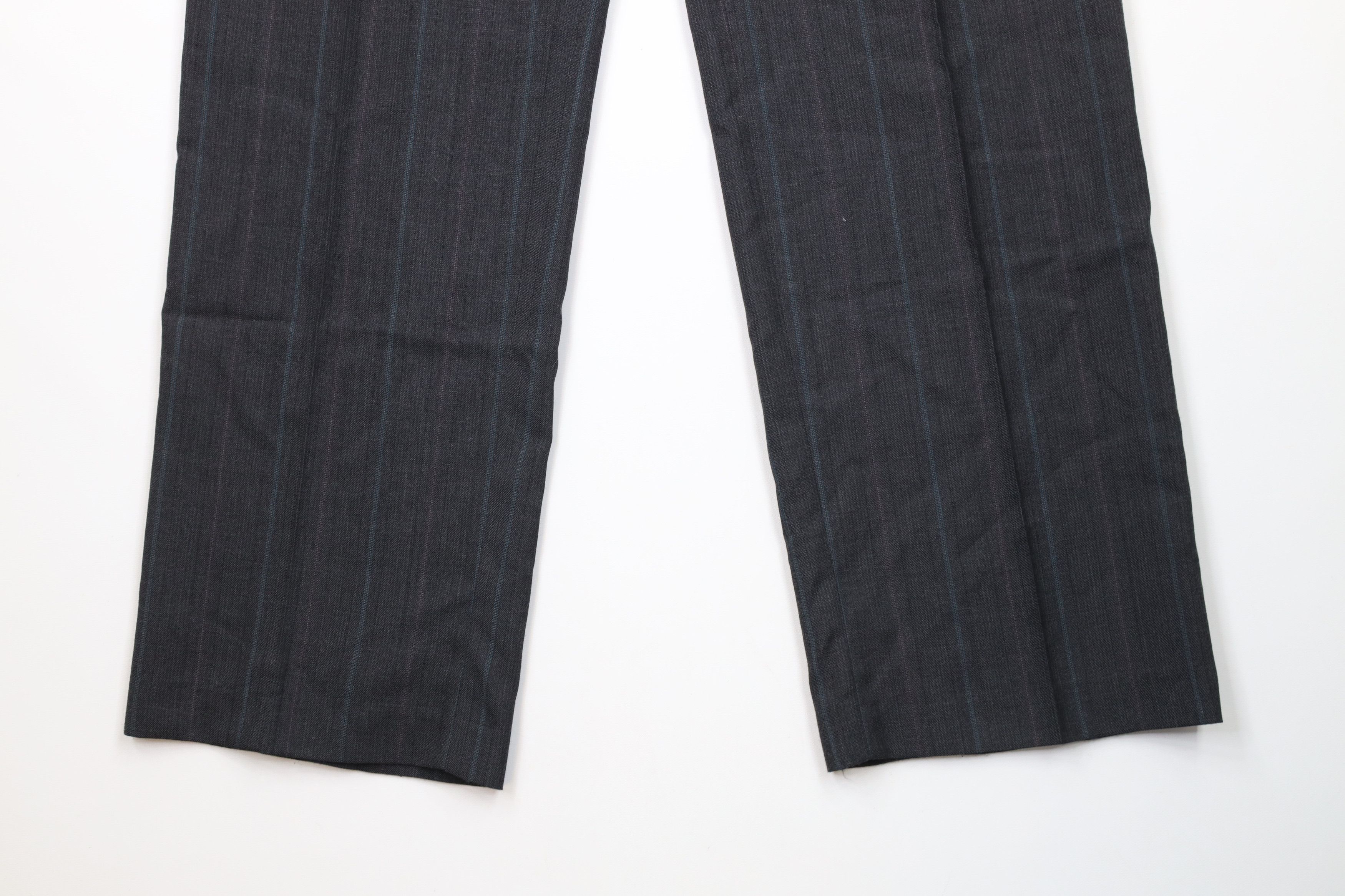 Vintage Vintage 90s Streetwear Pinstriped Wide Leg Chino Pants USA Size US 32 / EU 48 - 4 Thumbnail