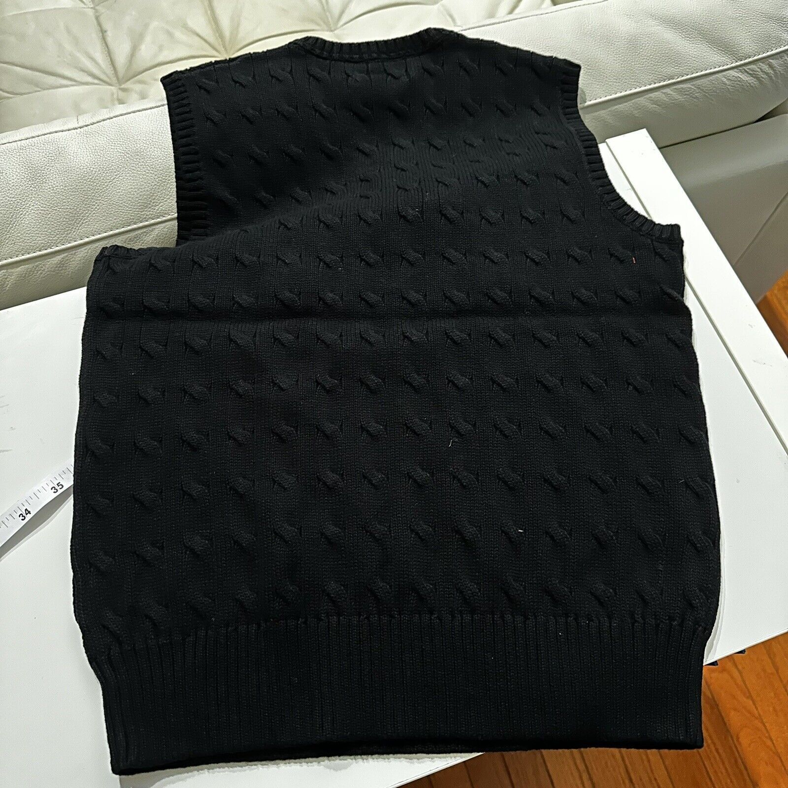 Polo Ralph Lauren New Polo Ralph Lauren Big Kids Cable Cotton Sweater Vest L Size US L / EU 52-54 / 3 - 2 Thumbnail