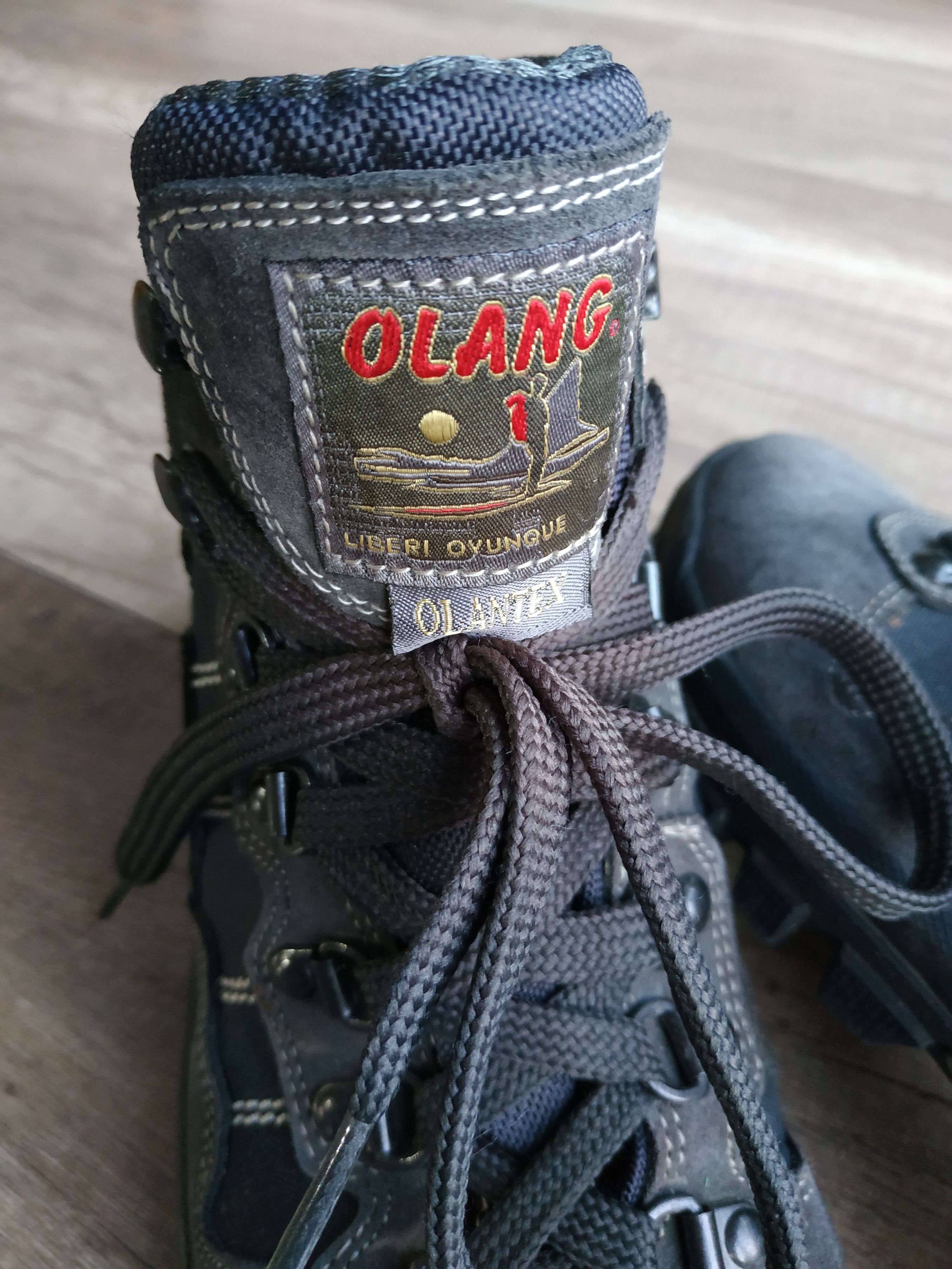 Weatherproof OLANG Women's Trekking Waterproof Vibram High Boots, EUR 37 Size US 7 / IT 37 - 6 Thumbnail