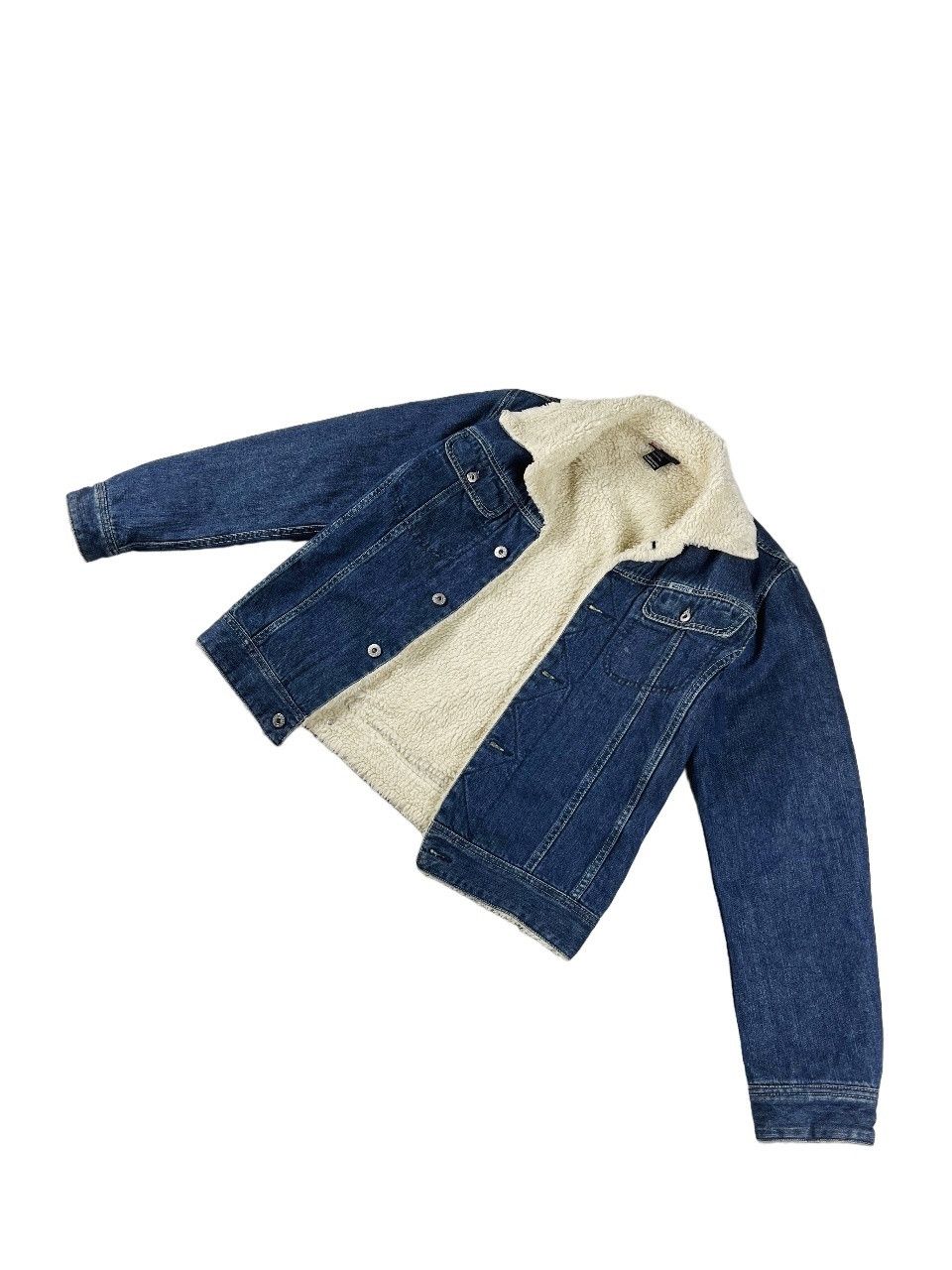 Diesel Disiel Denim Sherpa Jacket S Size US S / EU 44-46 / 1 - 2 Thumbnail