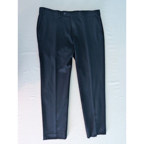 Calvin Klein Men's Black Calvin Klein Slacks Slim 36W x 29L Size US 36 / EU 52 - 1 Thumbnail