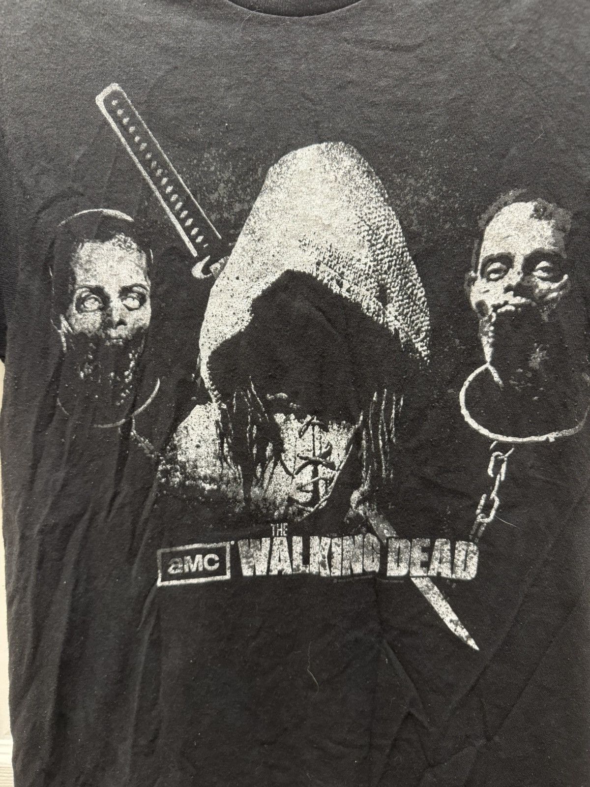 Delta The Walking Dead 2013 Vintage Zombie Samurai Faded TV Show Size US S / EU 44-46 / 1 - 2 Thumbnail