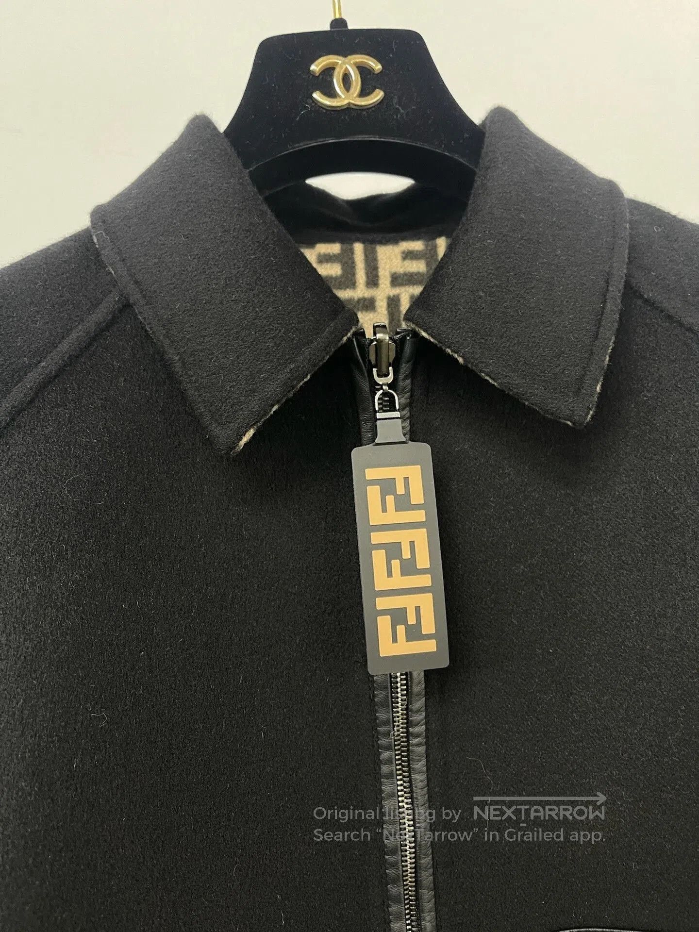 Fendi Fendi Reversible Batwing Wool Coat. Size XS / US 0-2 / IT 36-38 - 4 Thumbnail
