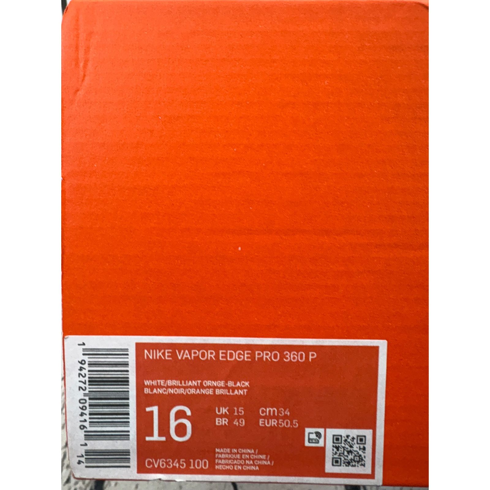 Nike Nike Vapor Edge 360 Pro Ghost Lace NFL Football Cleat Men 16 Size US 15 / EU 48 - 8 Thumbnail