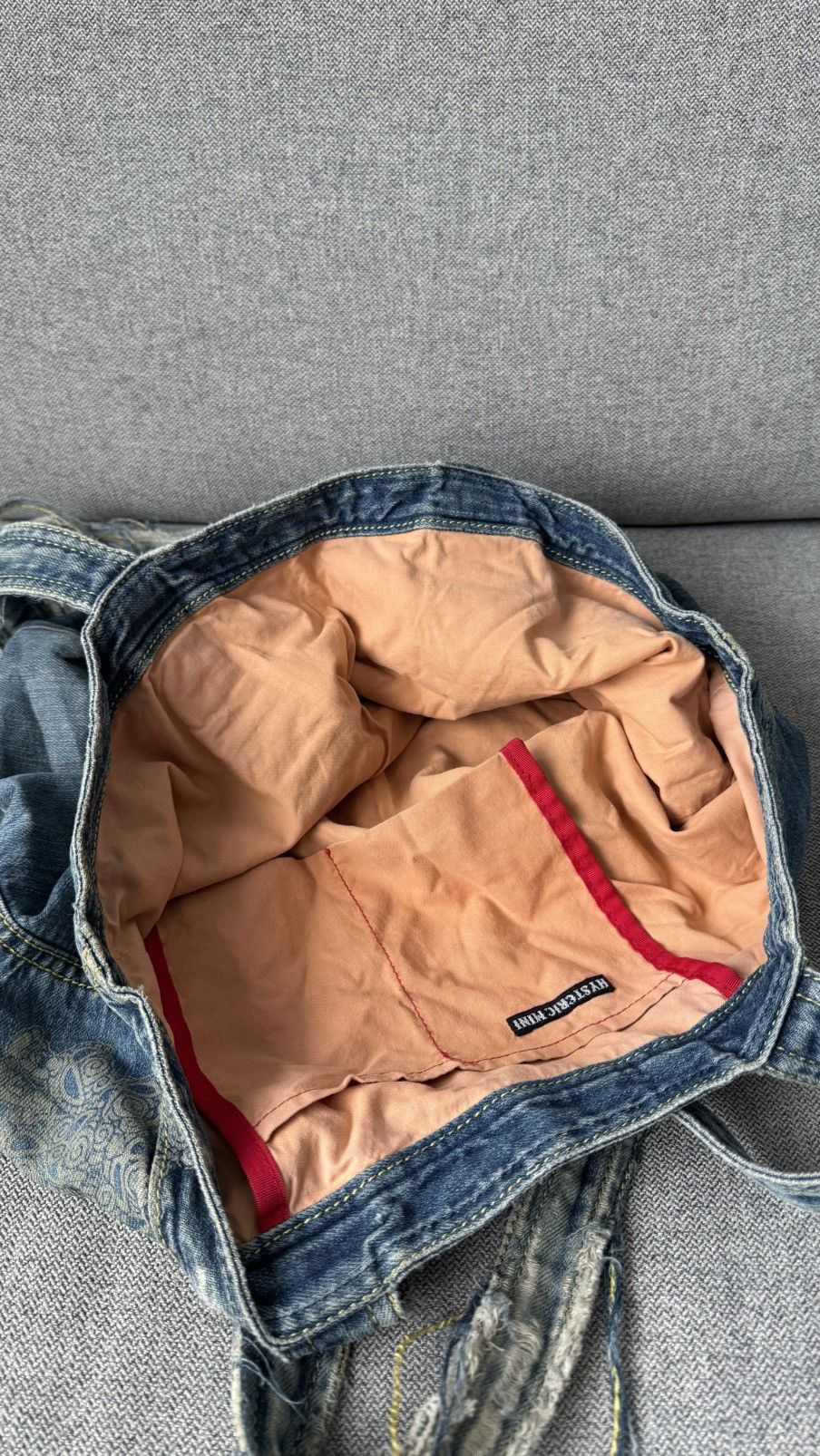 Hysteric Glamour Hysteric Glamour Denim Tote Bag Size ONE SIZE - 9 Thumbnail