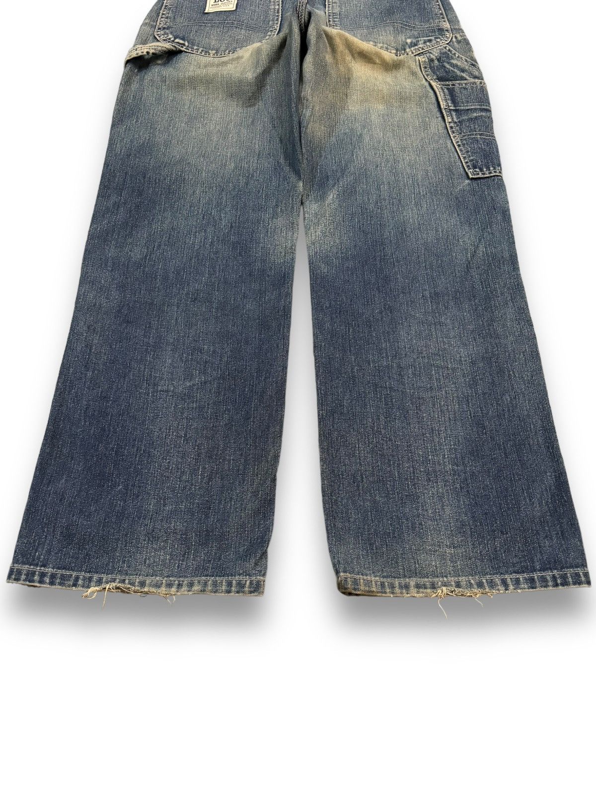 Lee Vintage 90s Lee Mud Wash Baggy Carpenter Jeans Size US 29 - 15 Thumbnail