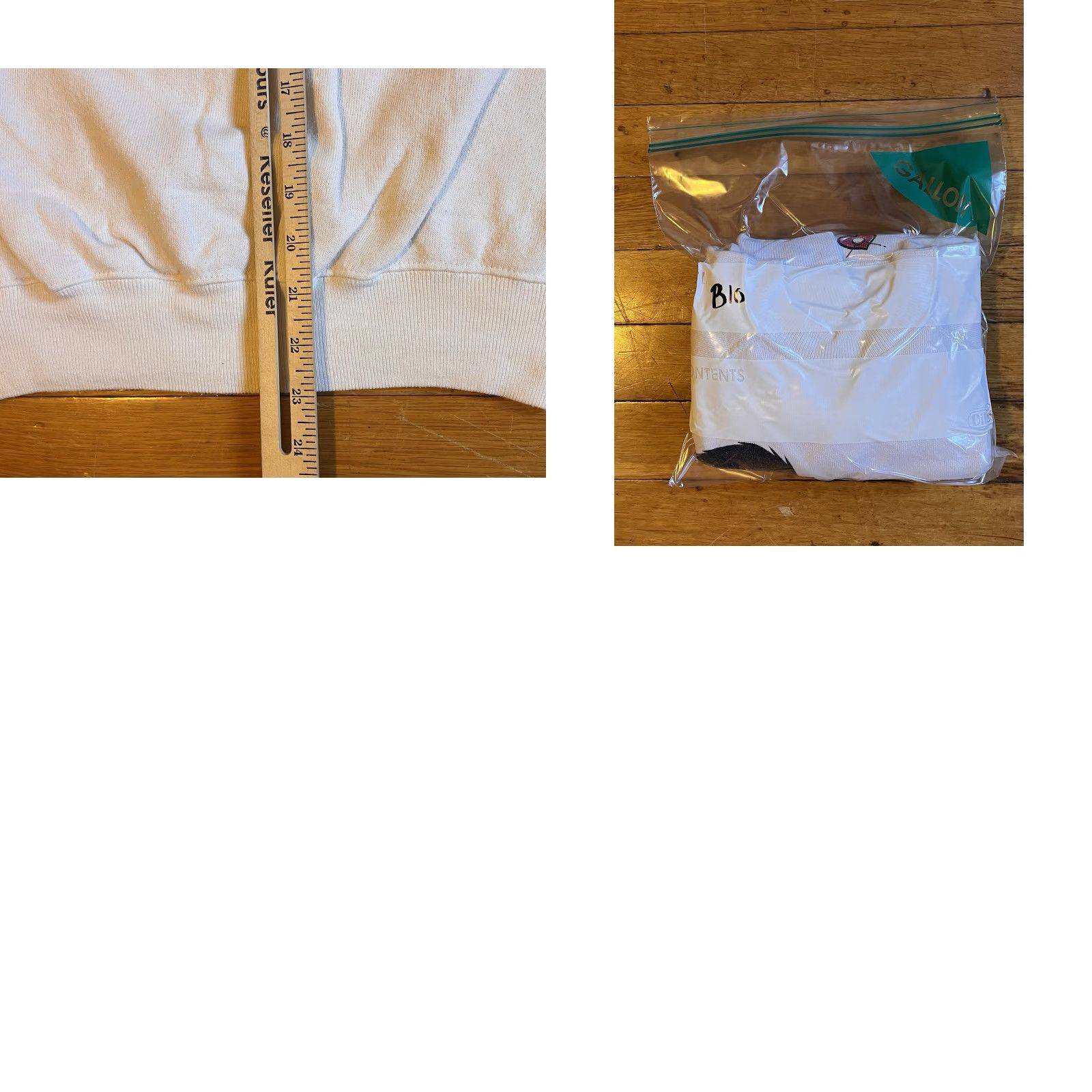 Hanes VINTAGE Hanes Sweatshirt Woman White 80s Graphic Print Raglan Sleeve M Womens Pullover Size M / US 6-8 / IT 42-44 - 9 Thumbnail