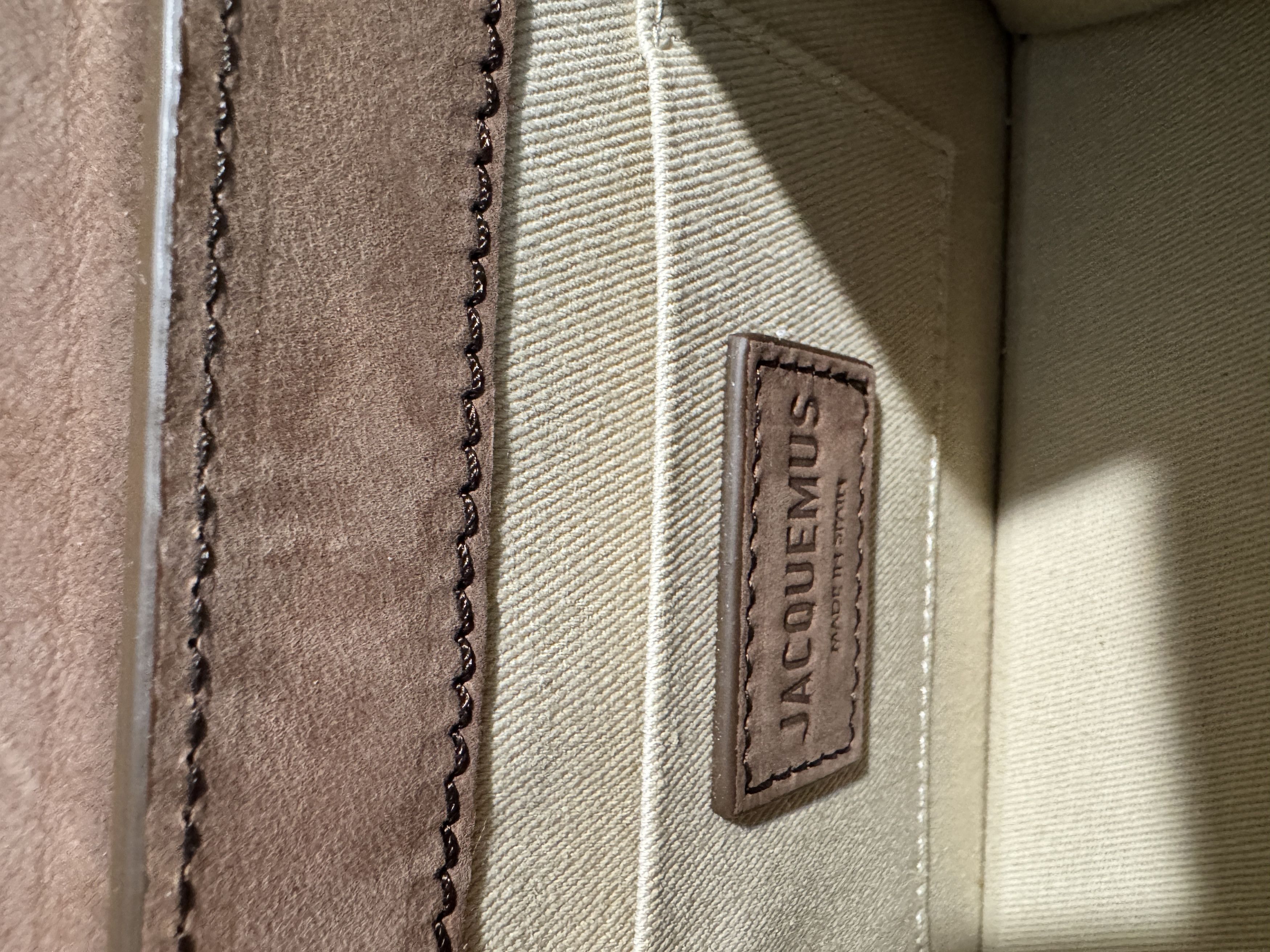 Jacquemus Le Chiquito à Noeud Marron Size ONE SIZE - 8 Thumbnail