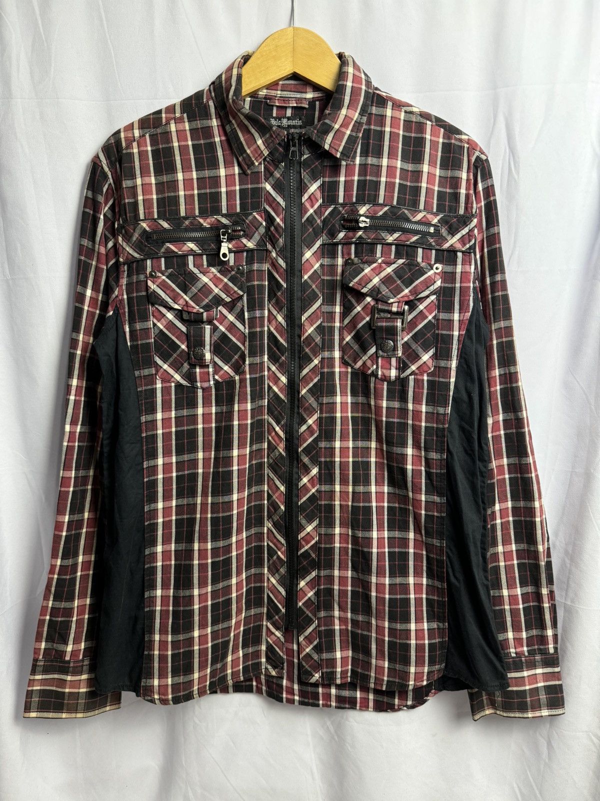 Hysteric Glamour × If Six Was Nine × Japanese Brand Bondage Bulc Mountin Long Shirt Zipper Hybrid Size US L / EU 52-54 / 3 - 1 Thumbnail