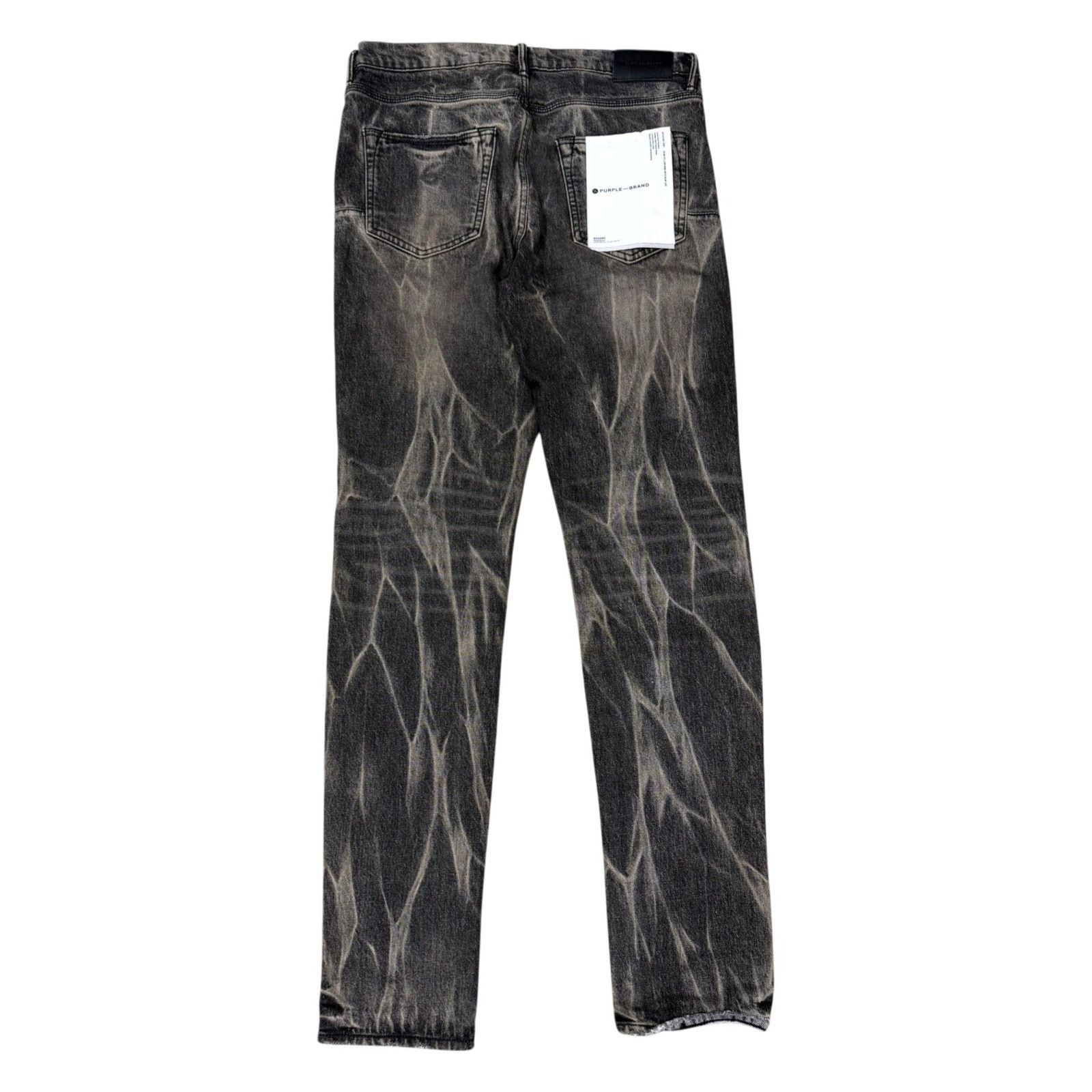 Purple Brand Purple Brand Tie Dye Black Wash Jeans Size US 34 / EU 50 - 2 Thumbnail