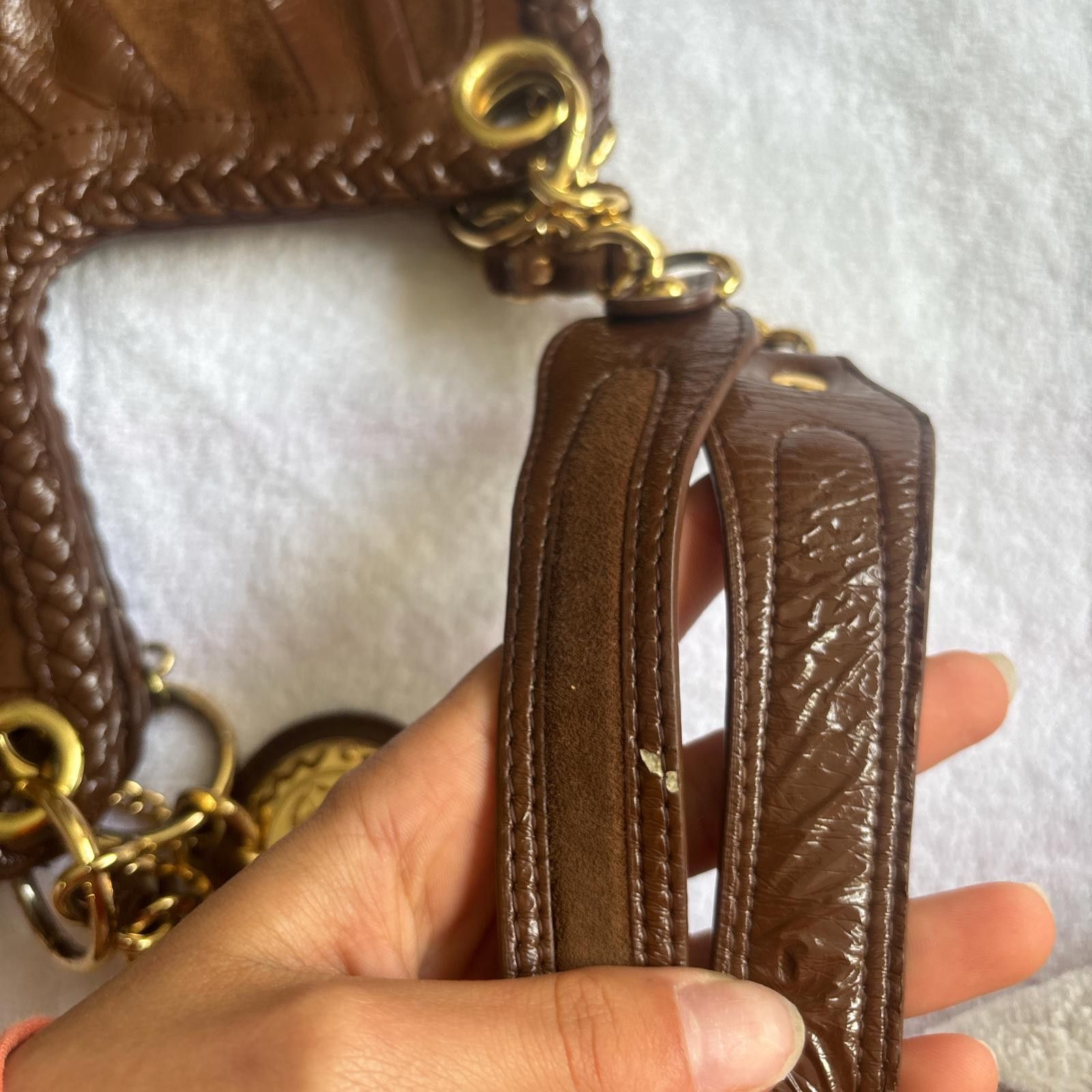 Other y2k vintage fairy brown floral purse bag Size ONE SIZE - 5 Thumbnail