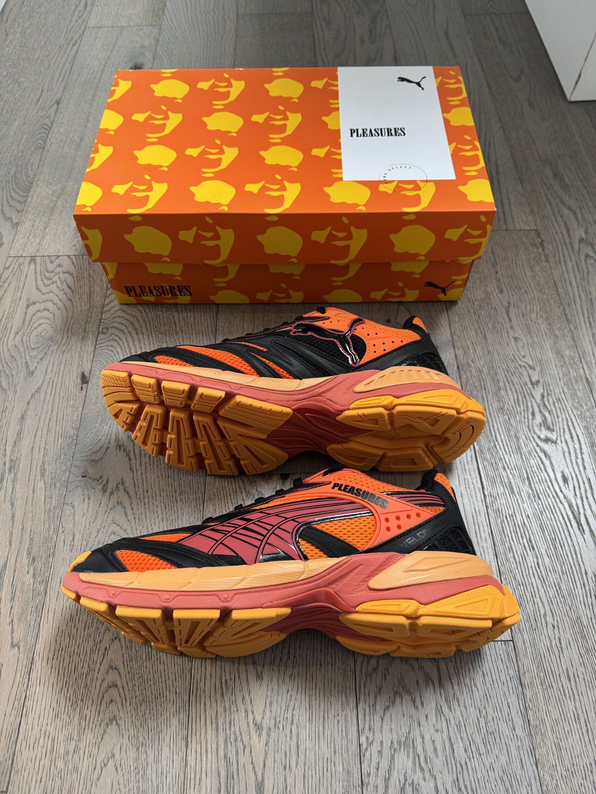 Pleasures × Puma Puma x Pleasures sneaker Size US 9.5 / EU 42-43 - 3 Thumbnail