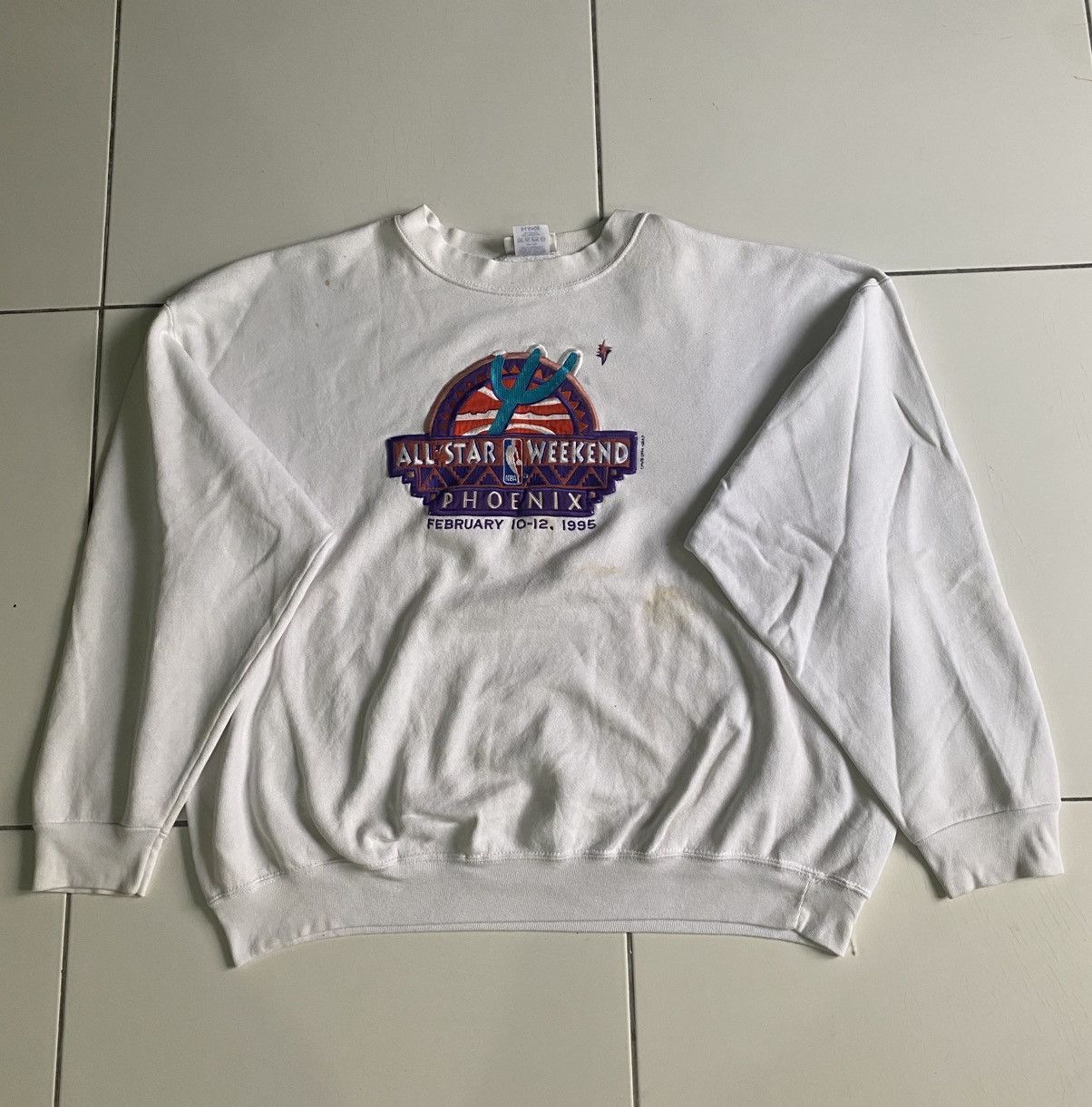Vinatge 90s Nba weekend Phoenix Oversized sweatshirt