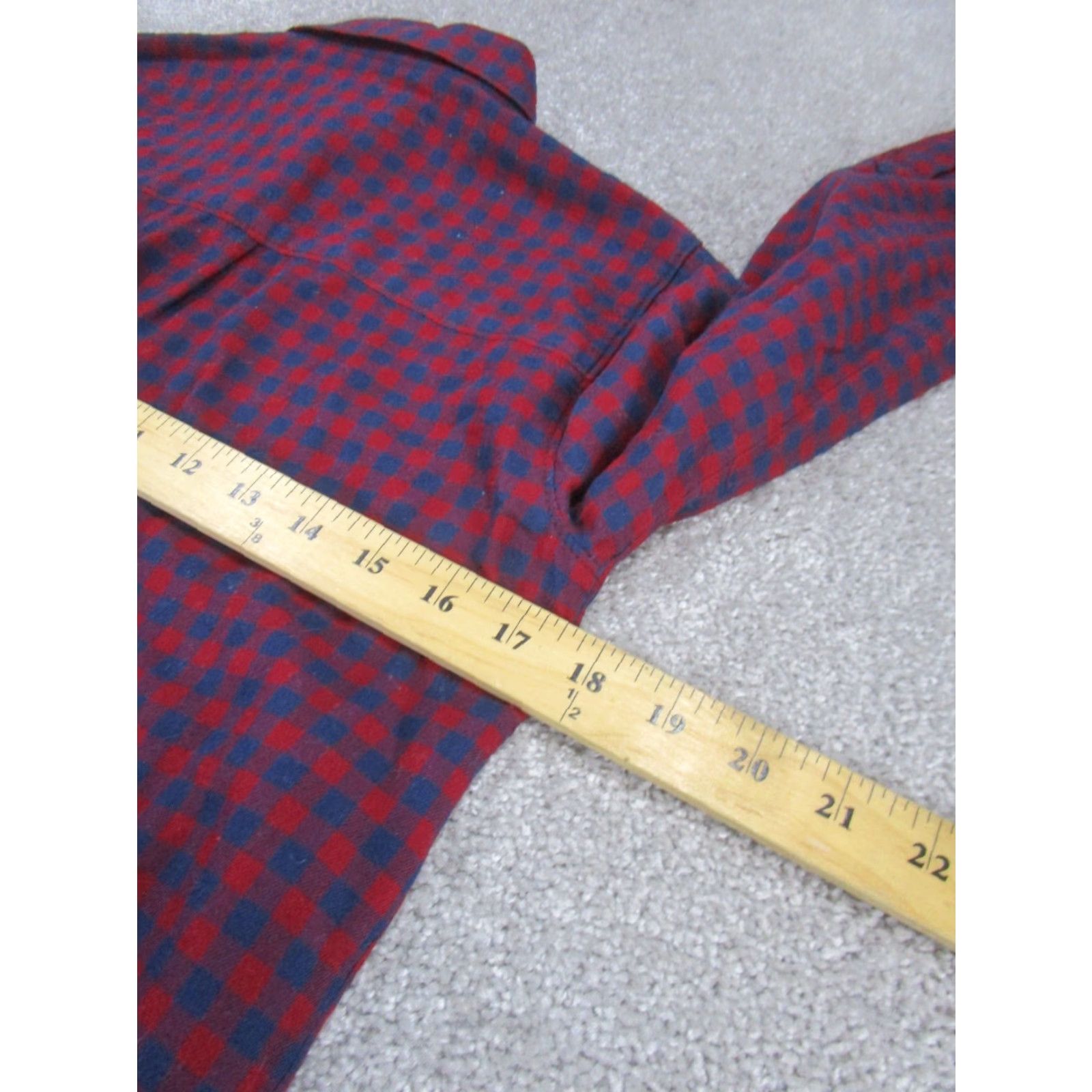 Madewell VINTAGE Madewell Shirt Women XS Shrunken Button-Up Red Check Cotton Casual 90s Mens Womens? Size XS / US 0-2 / IT 36-38 - 5 Thumbnail