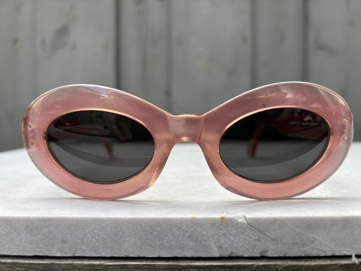 Guardian Angel × Japanese Brand × Vintage 2000s Vintage Sunglasses 90s Y2K Oval Cat Eye Cobain Angel Size ONE SIZE - 6 Thumbnail
