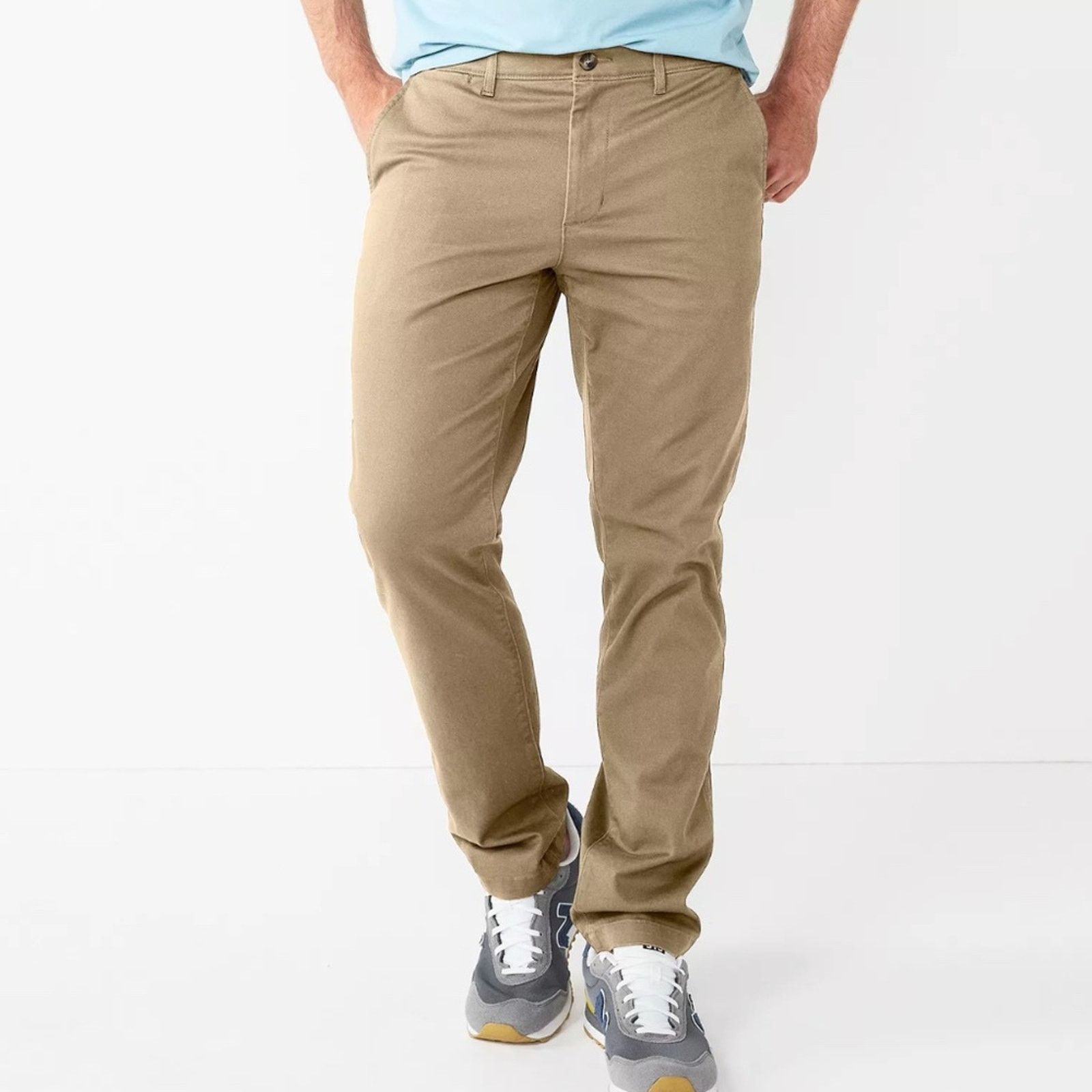 Sonoma Sonoma Men's Flexwear Khaki Chino Pants - 30x30 Size US 30 / EU 46 - 1 Thumbnail