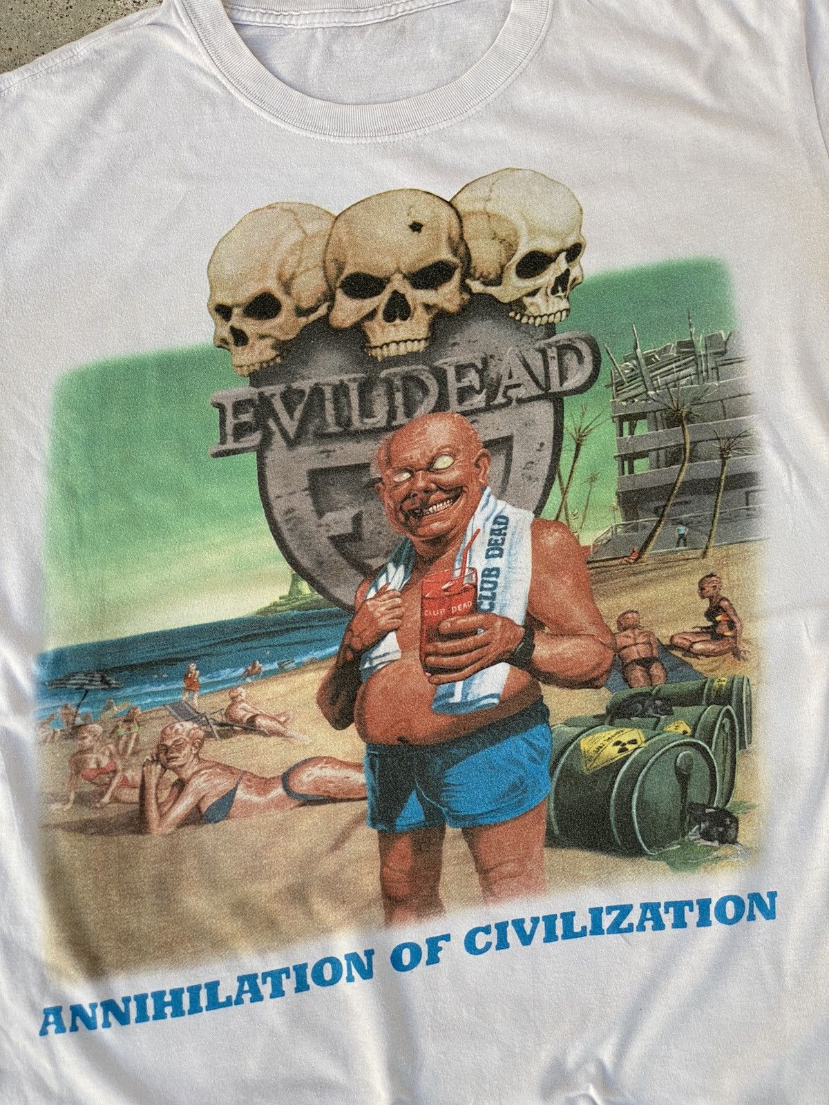 Band Tees Vintage The Evil Dead Thrash Metal Band Tees Size US L / EU 52-54 / 3 - 2 Thumbnail