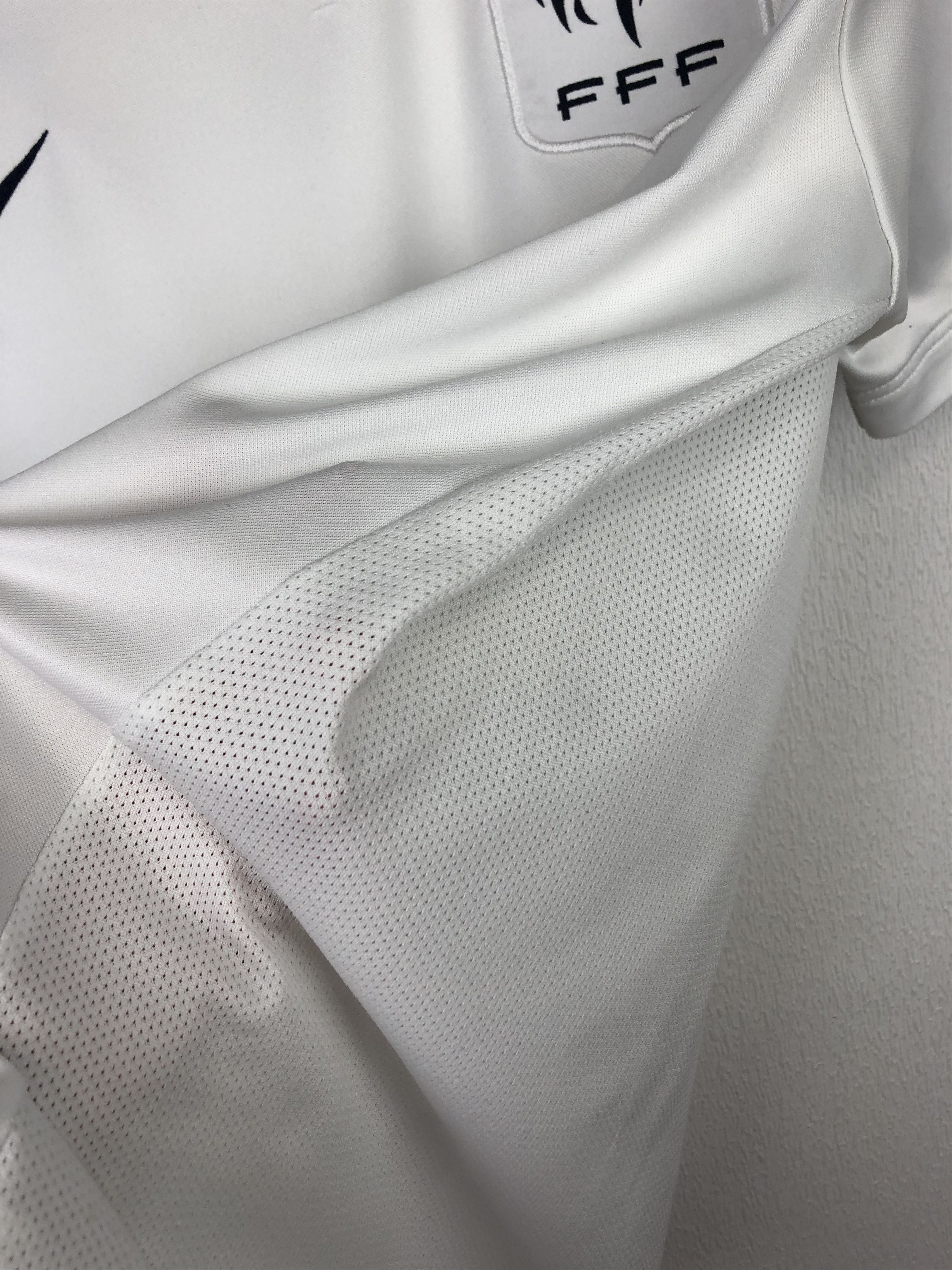 Nike France 2015 Nike Training Shirt Soccer White Jersey Tee Size US XL / EU 56 / 4 - 6 Thumbnail