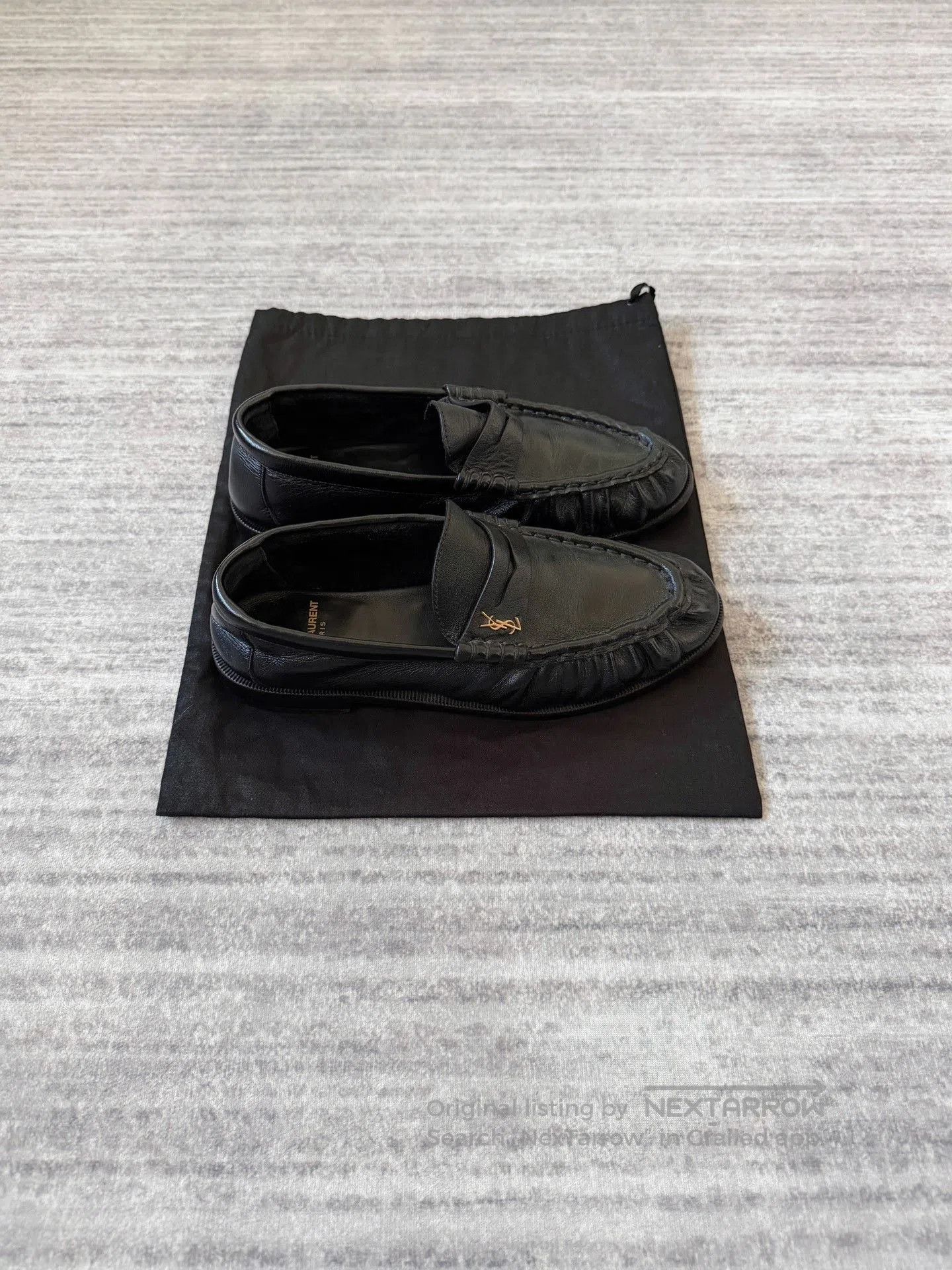 Yves Saint Laurent YSL Eel Skin Loafers. Size US 6 / IT 36 - 2 Thumbnail