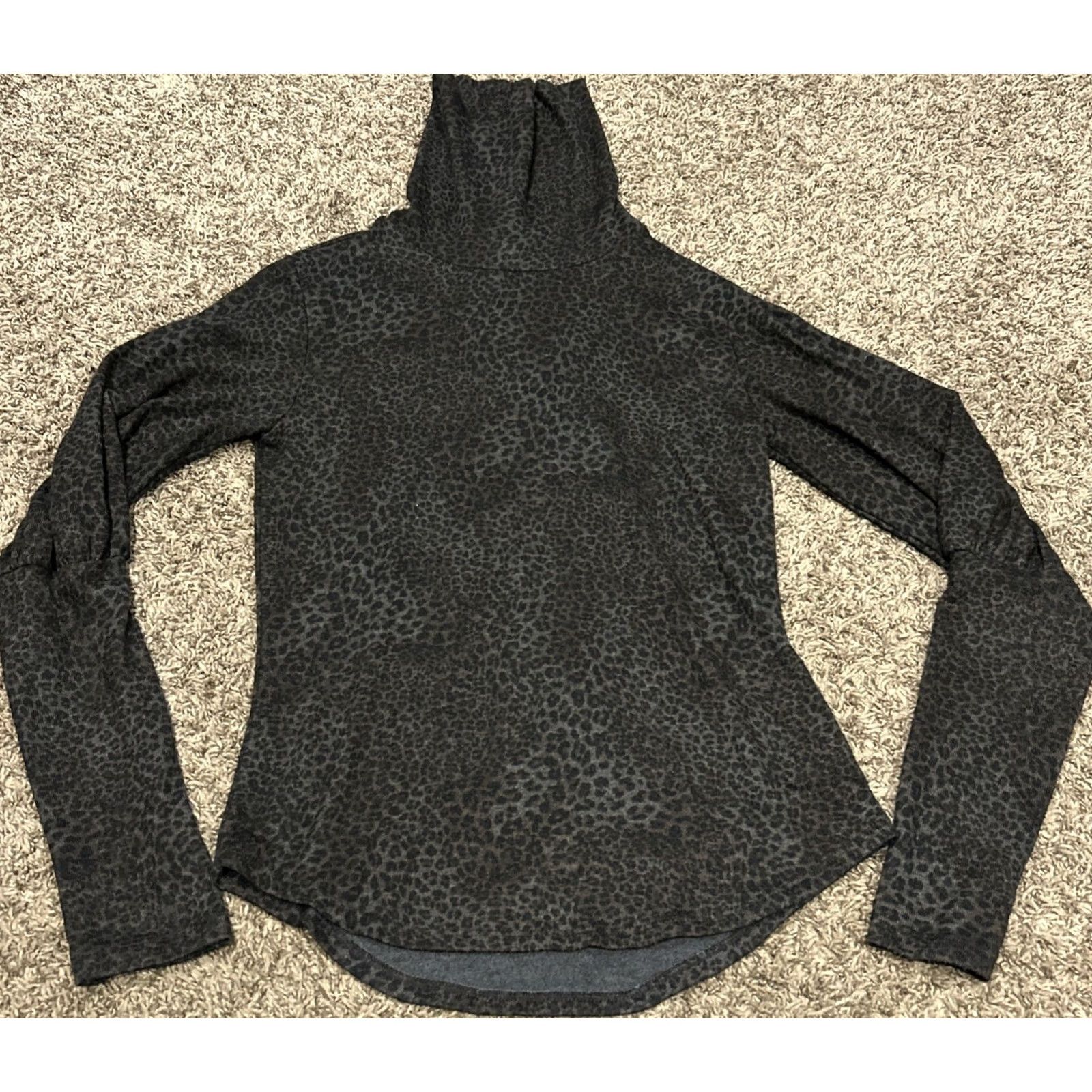 Vintage Fifteen Twenty Animal Print Long Sleeve Top Blouse Women’s XS Size XS / US 0-2 / IT 36-38 - 2 Thumbnail