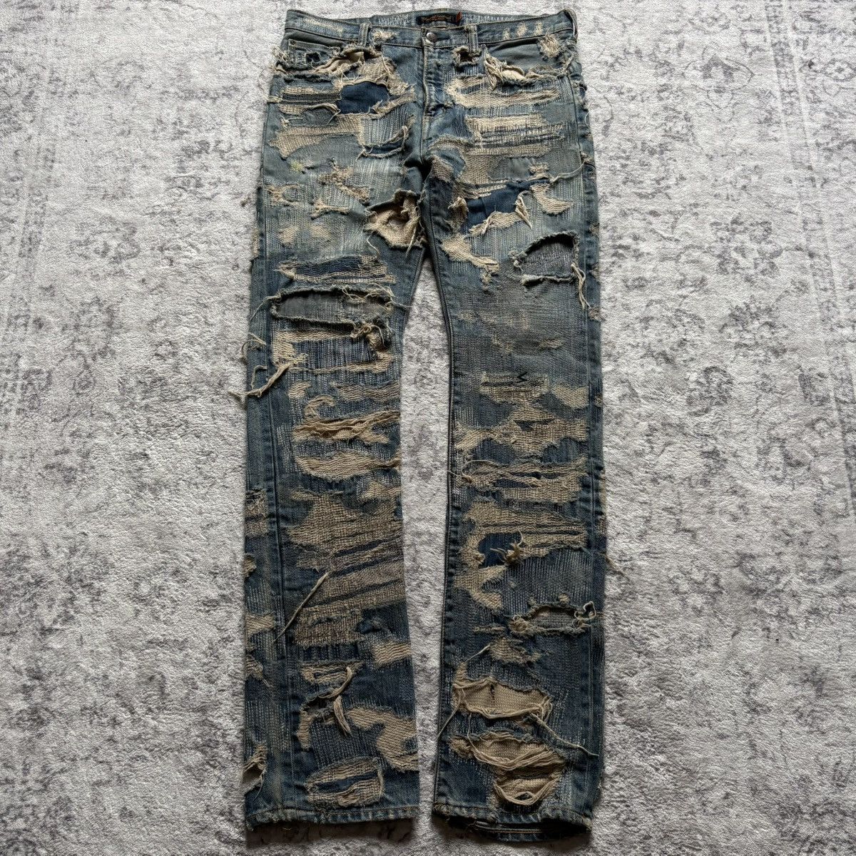 Undercover AW05 Arts&Crafts 85 Denim Jeans Size 3
