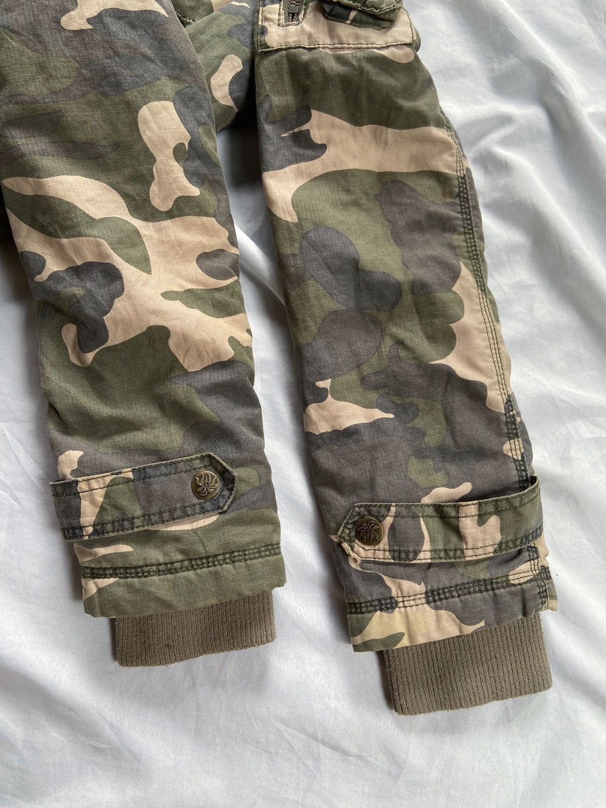 UPPER FREAK FAUX FUR MULTI POCKET ARMY PARKA JACKET