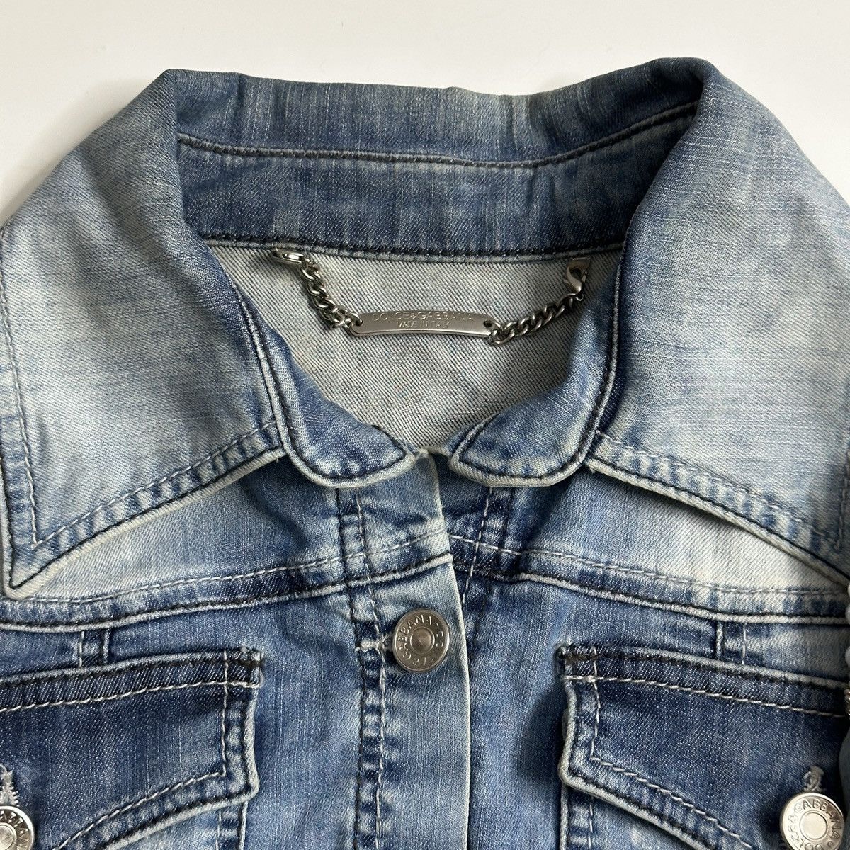 Dolce & Gabbana Dolce&Gabbana tops jeans vintage street wear Size S / US 4 / IT 40 - 4 Thumbnail