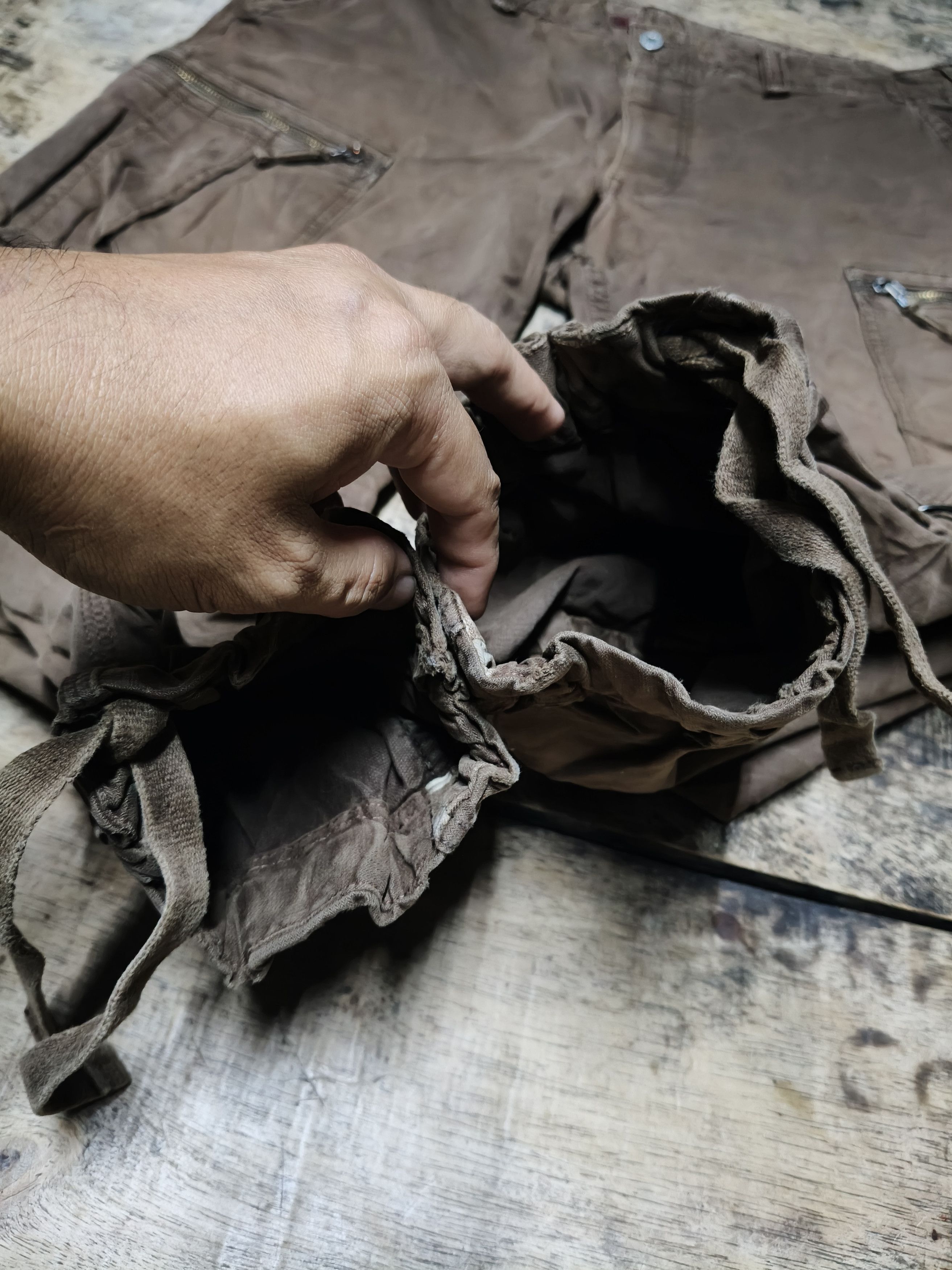 Uniqlo Vintage Uniqlo Quarter Cargo Pants zipper pocket Size US 40 / EU 56 - 4 Thumbnail