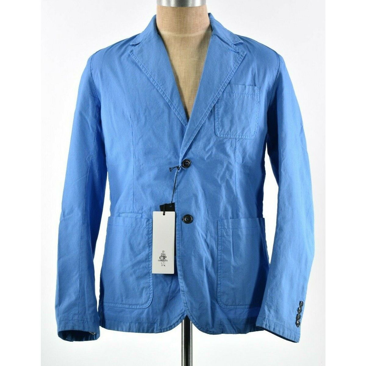 C.P. Company C.P. Company Blazer Size M US In Blue Cotton Blend Size US M / EU 48-50 / 2 - 1 Thumbnail