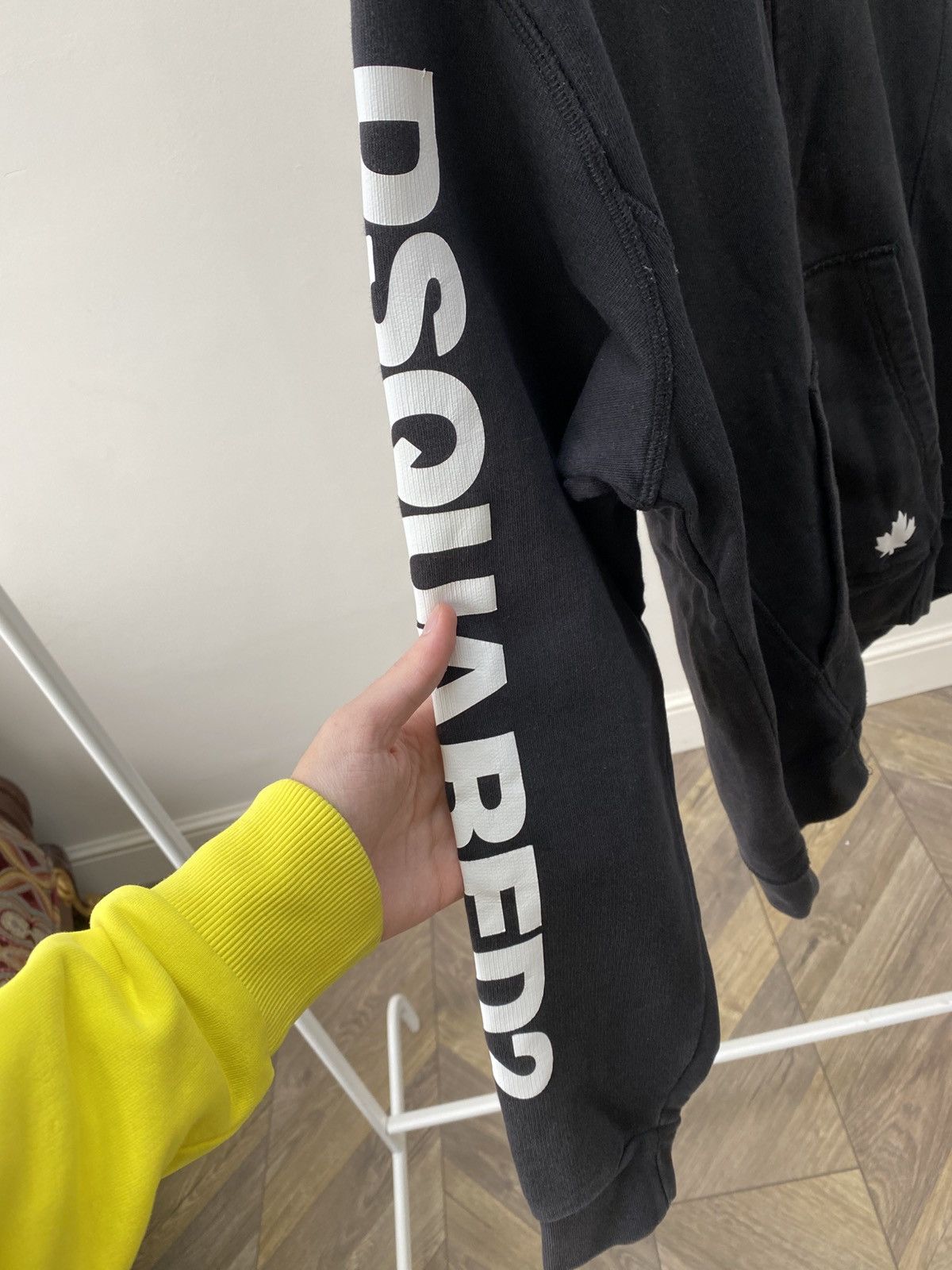 Dsquared2 Vintage Dsquared2 Zip Kids Hoodie Size US XXS / EU 40 - 6 Thumbnail